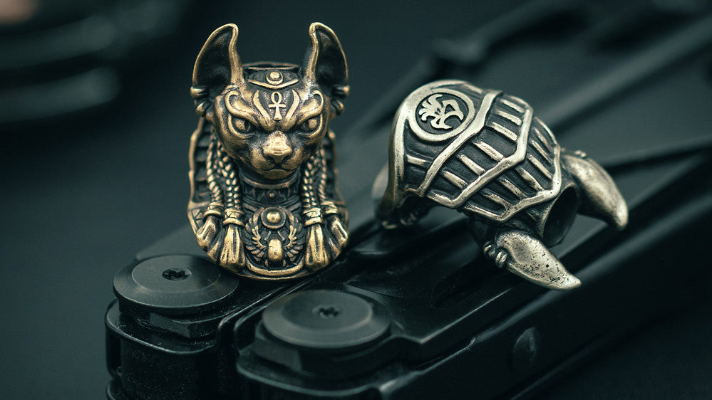 Bastet Paracord Bead: The Protector, The Warrior, The Legend
