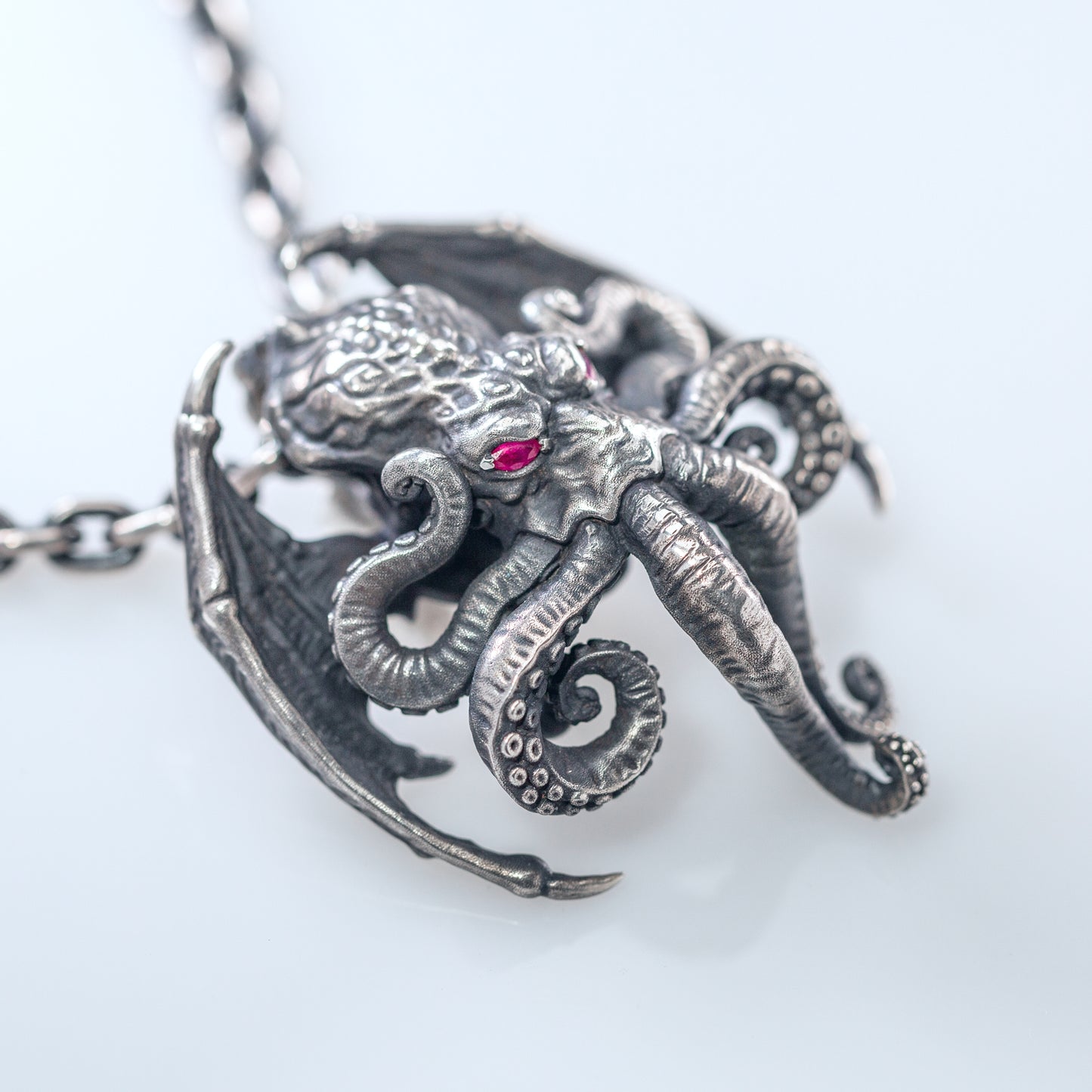 The Myth of Cthulhu Silver Pendant