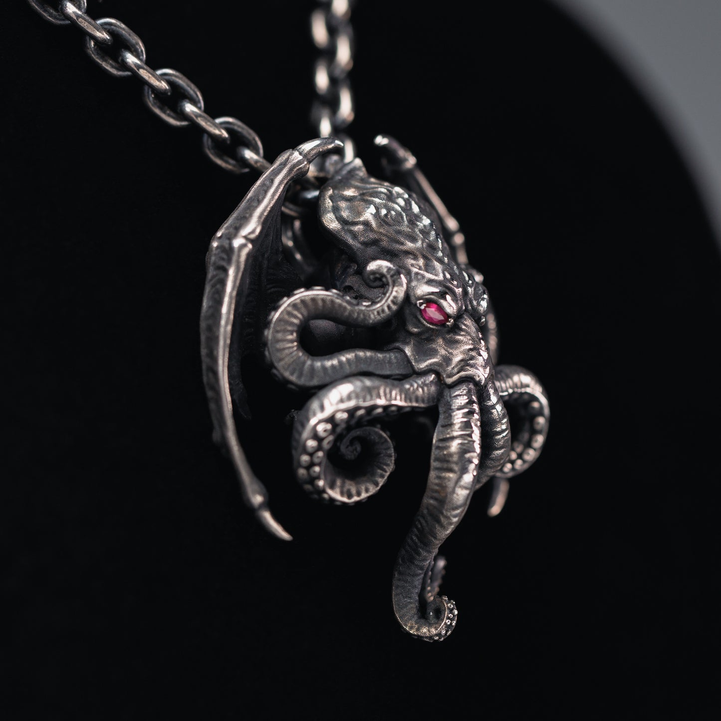The Myth of Cthulhu Silver Pendant