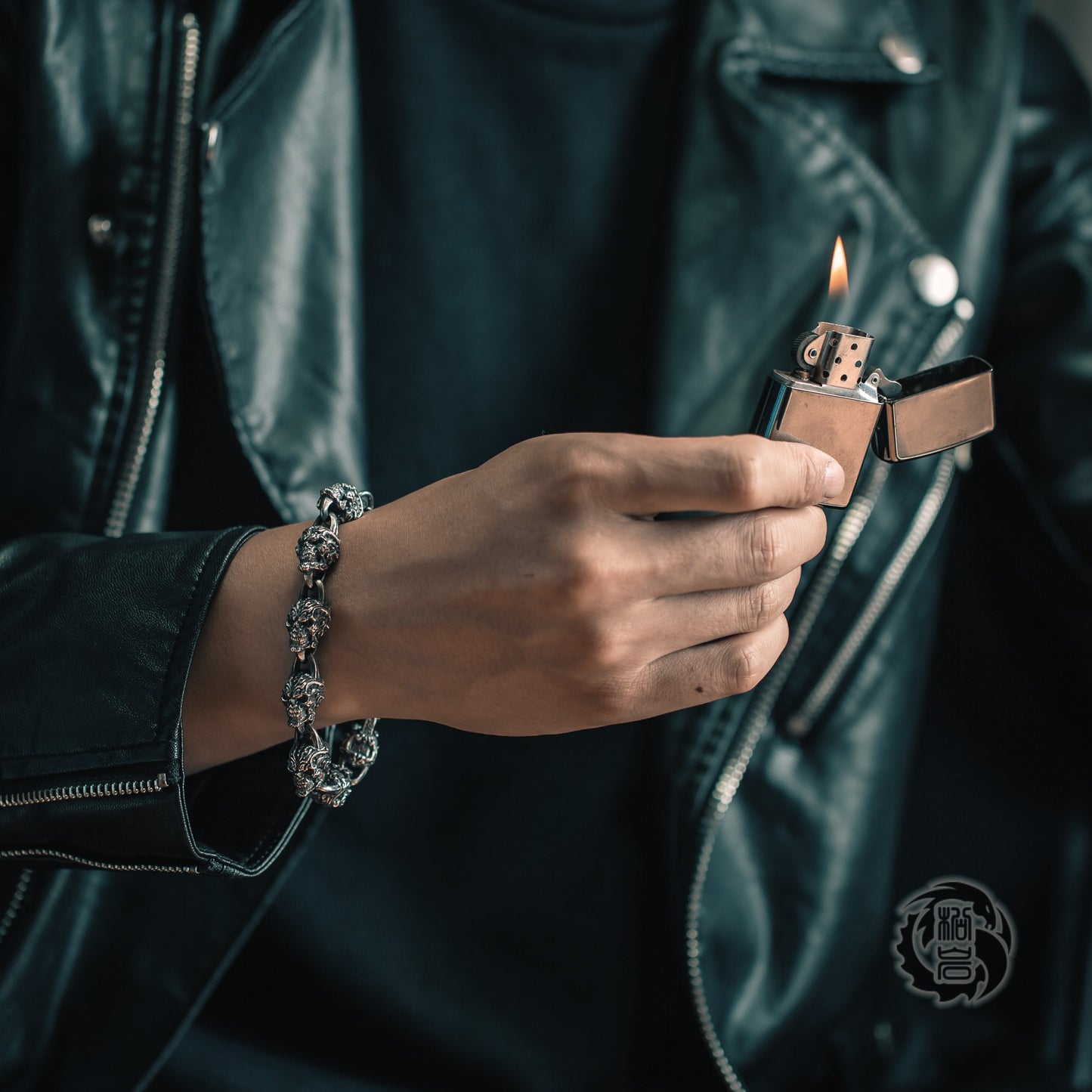 Skull Silver Bracelet