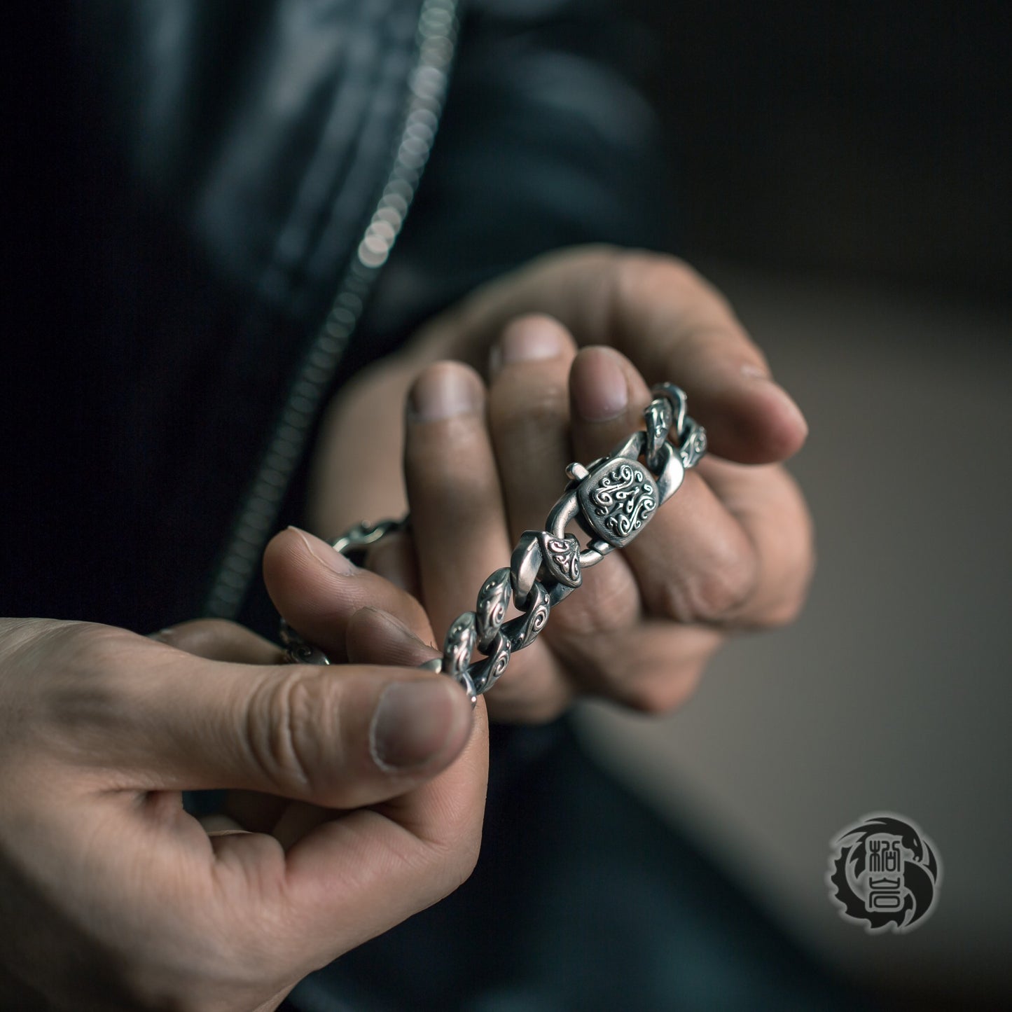 Tiger Silver Bracelet
