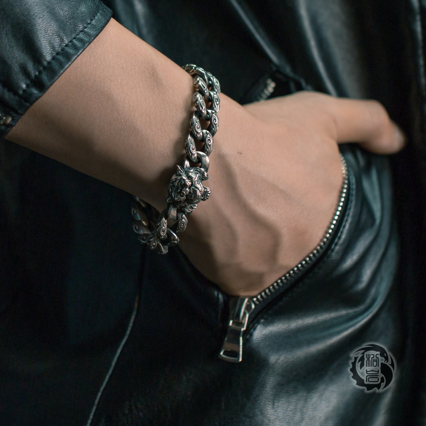 Tiger Silver Bracelet