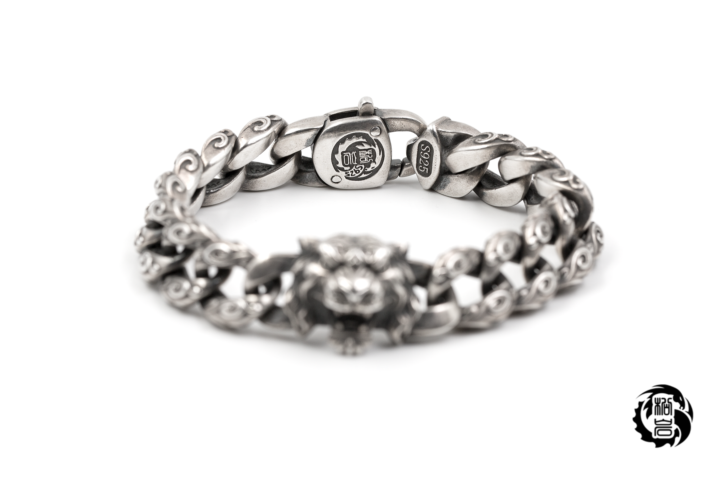 Tiger Silver Bracelet
