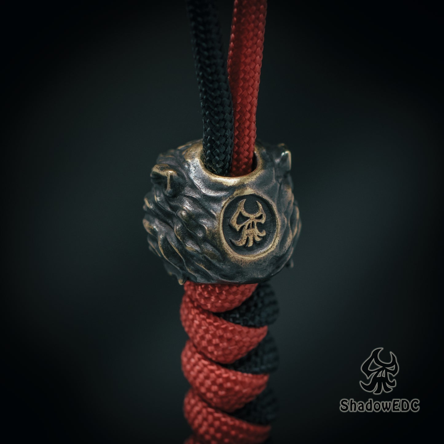 Tiger Paracord Bead
