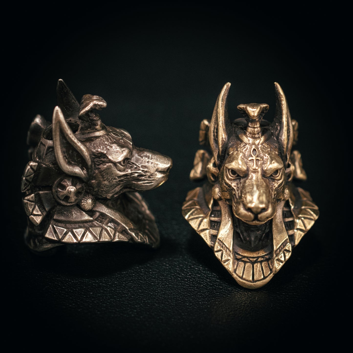 Anubis Egyptian God of Death Paracord Bead, lanyard bead,EDC beads