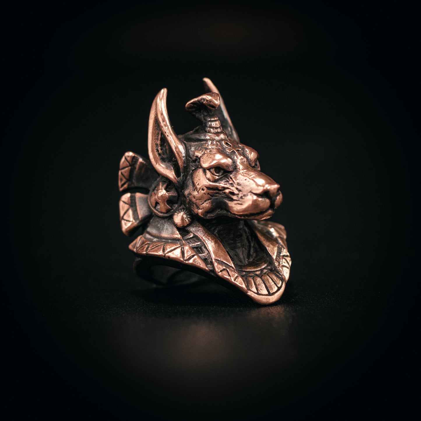 Anubis Egyptian God of Death Paracord Bead, lanyard bead,EDC beads