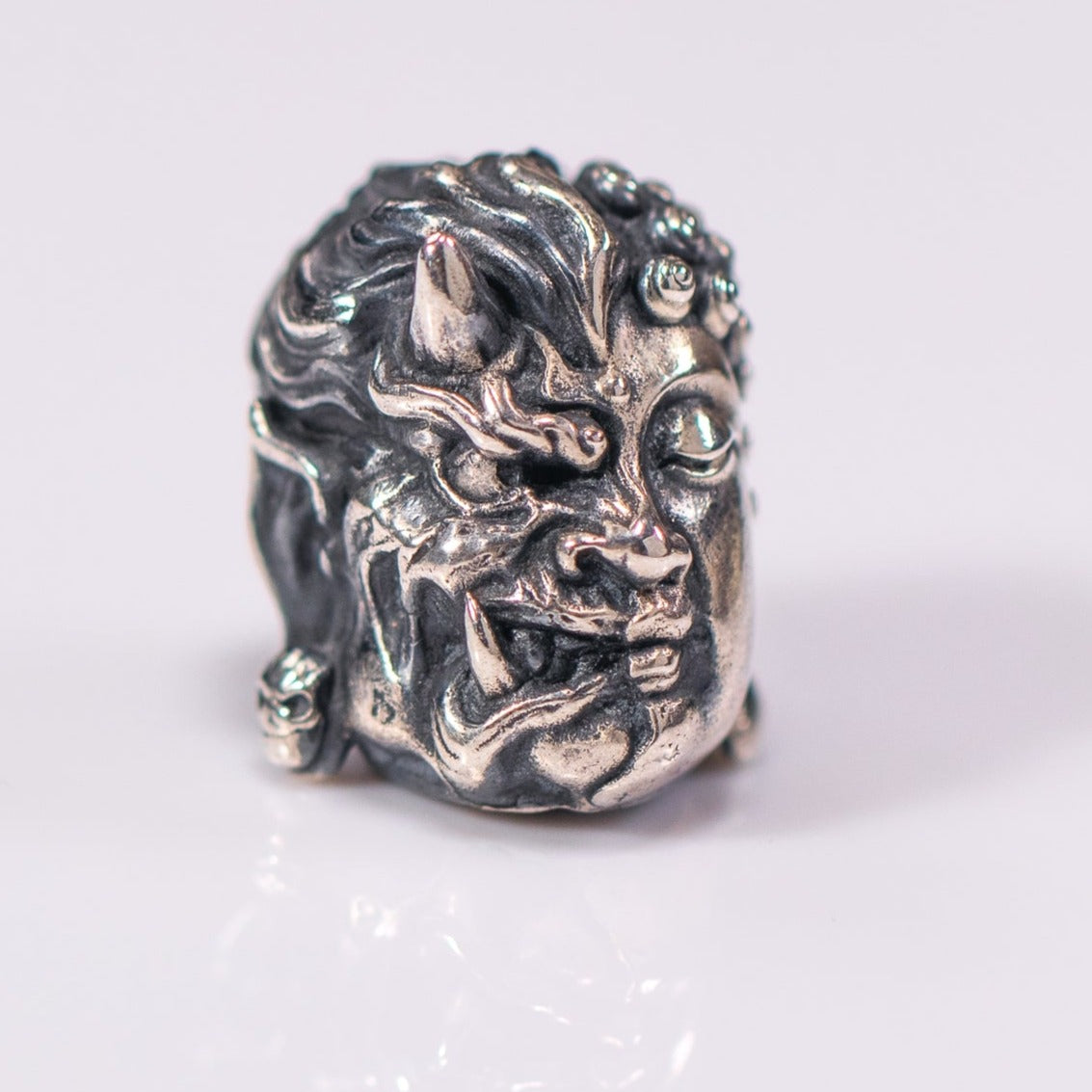 Buddha Fudo, Buddha or devi Paracord Bead for Knife, lanyard Pendants,custom beads,550 Paracord, Bracelet beads, and EDC Gears, ShadowEDC DIY Outdoor Survival Tool Accessories