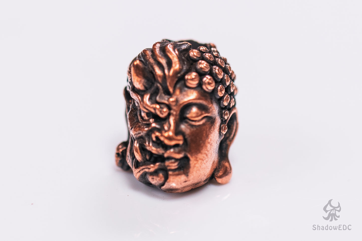 Buddha Fudo, Buddha or devi Paracord Bead for Knife, lanyard Pendants,custom beads,550 Paracord, Bracelet beads, and EDC Gears, ShadowEDC DIY Outdoor Survival Tool Accessories