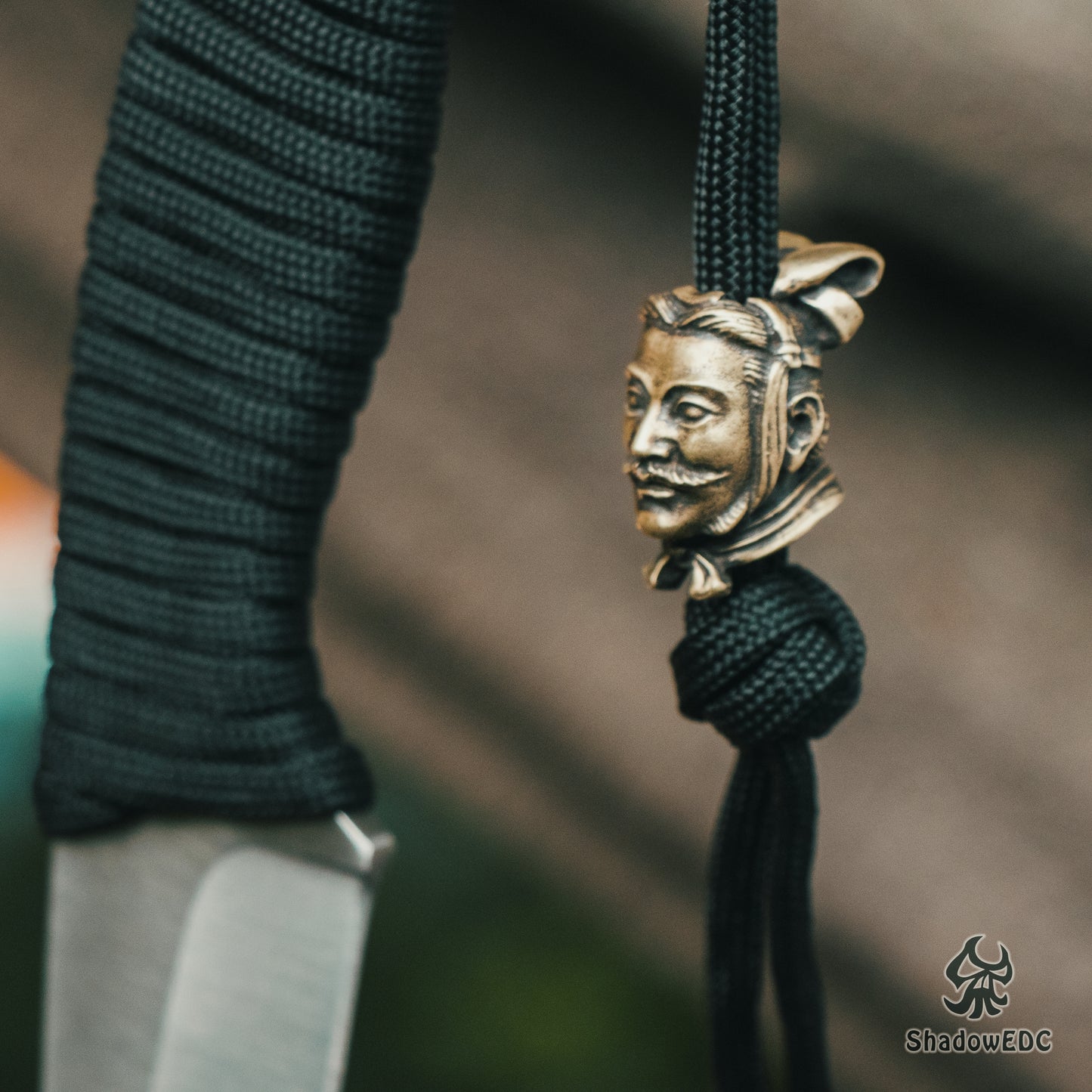Chinese terracotta army Paracord Bead for Knife, lanyard Pendants,custom beads,550 Paracord, Bracelet beads, and EDC Gears, ShadowEDC DIY Outdoor Survival Tool Accessories