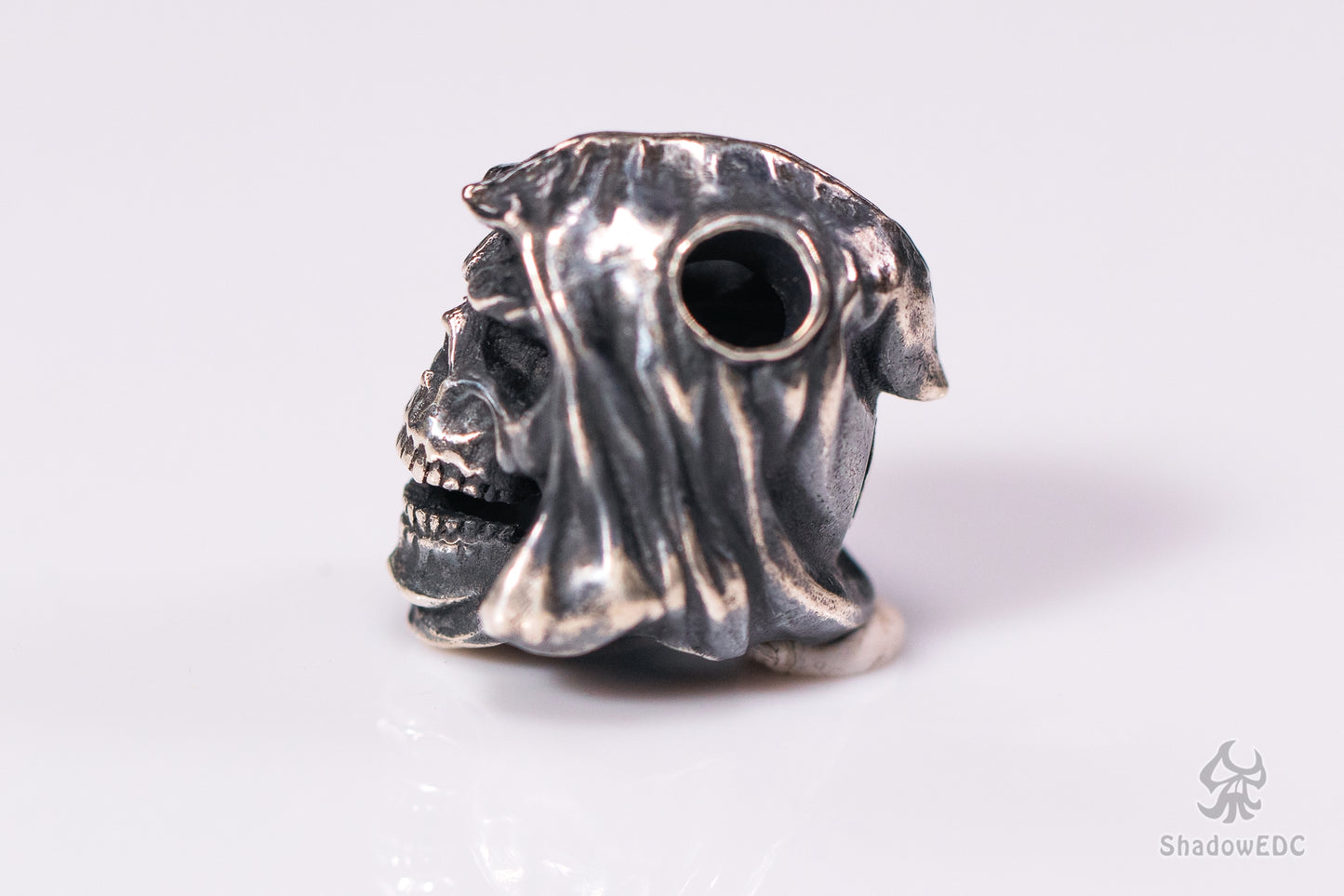 Grim Reaper Paracord Bead for Knife, lanyard Pendants,custom beads,550 Paracord, Bracelet beads, and EDC Gears, ShadowEDC DIY Outdoor Survival Tool Accessories