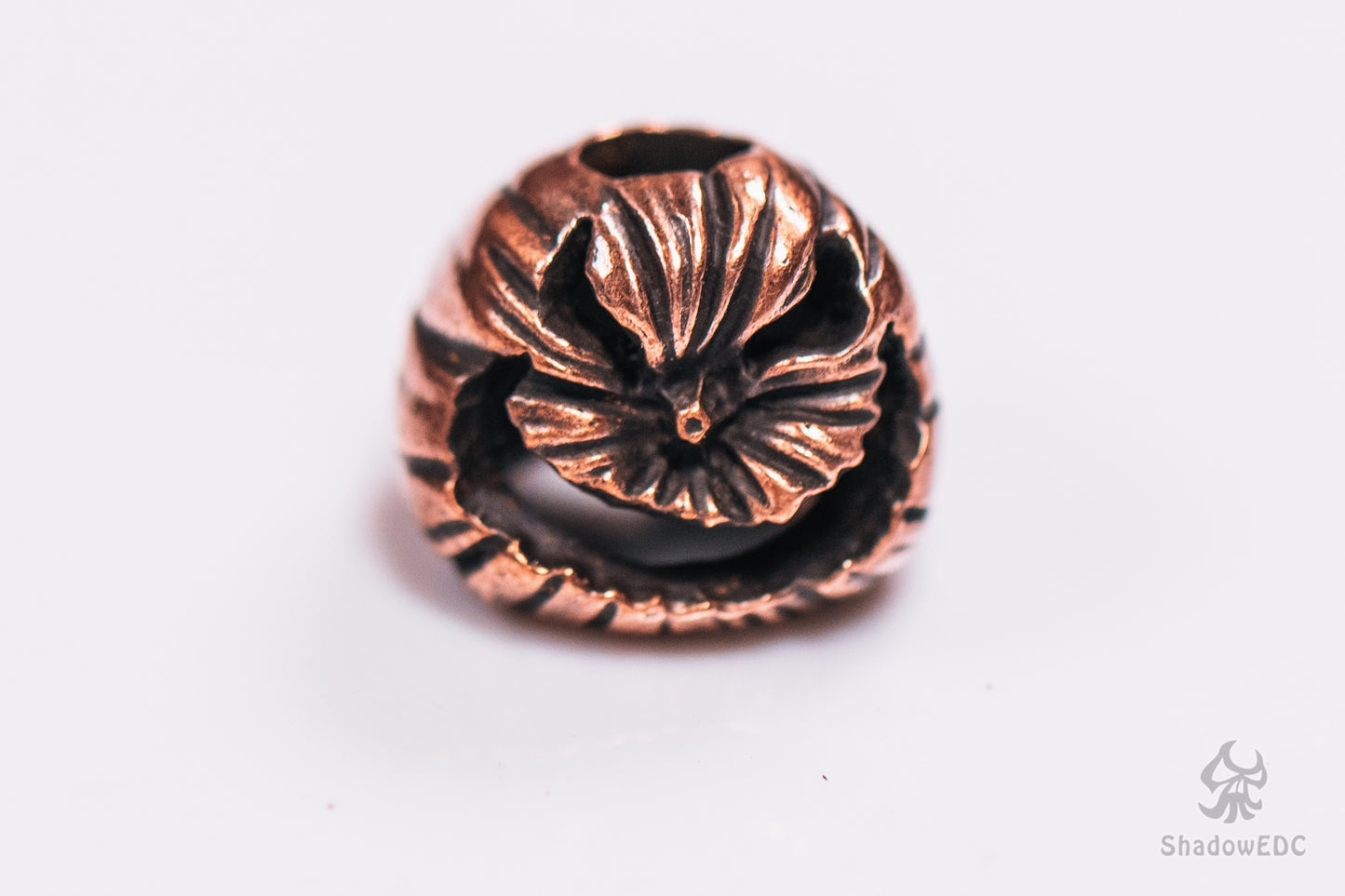 Halloween Pumpkin Paracord Bead for Knife, lanyard Pendants,custom beads,550 Paracord, Bracelet beads, and EDC Gears, ShadowEDC DIY Outdoor Survival Tool Accessories
