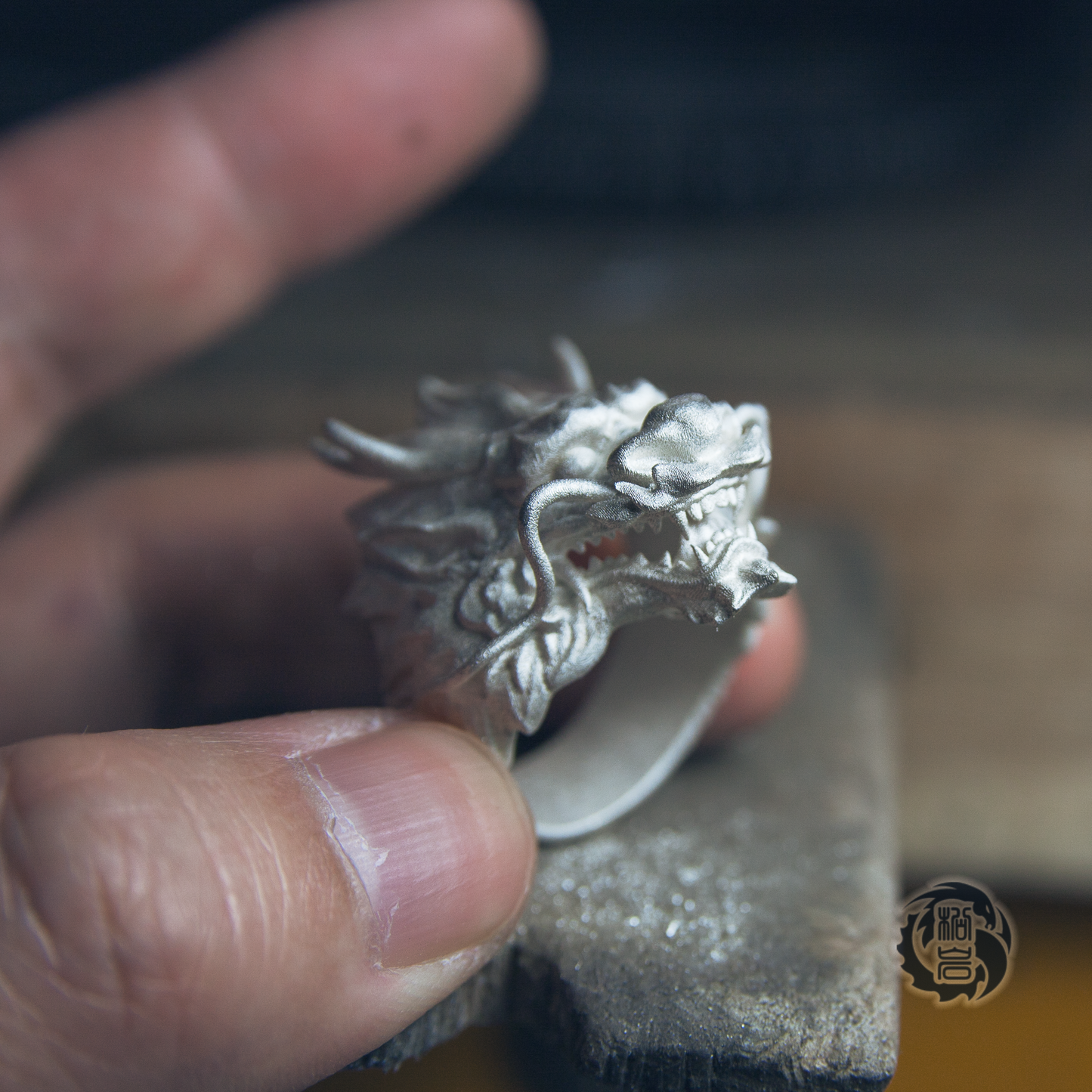 Dragon Silver Ring