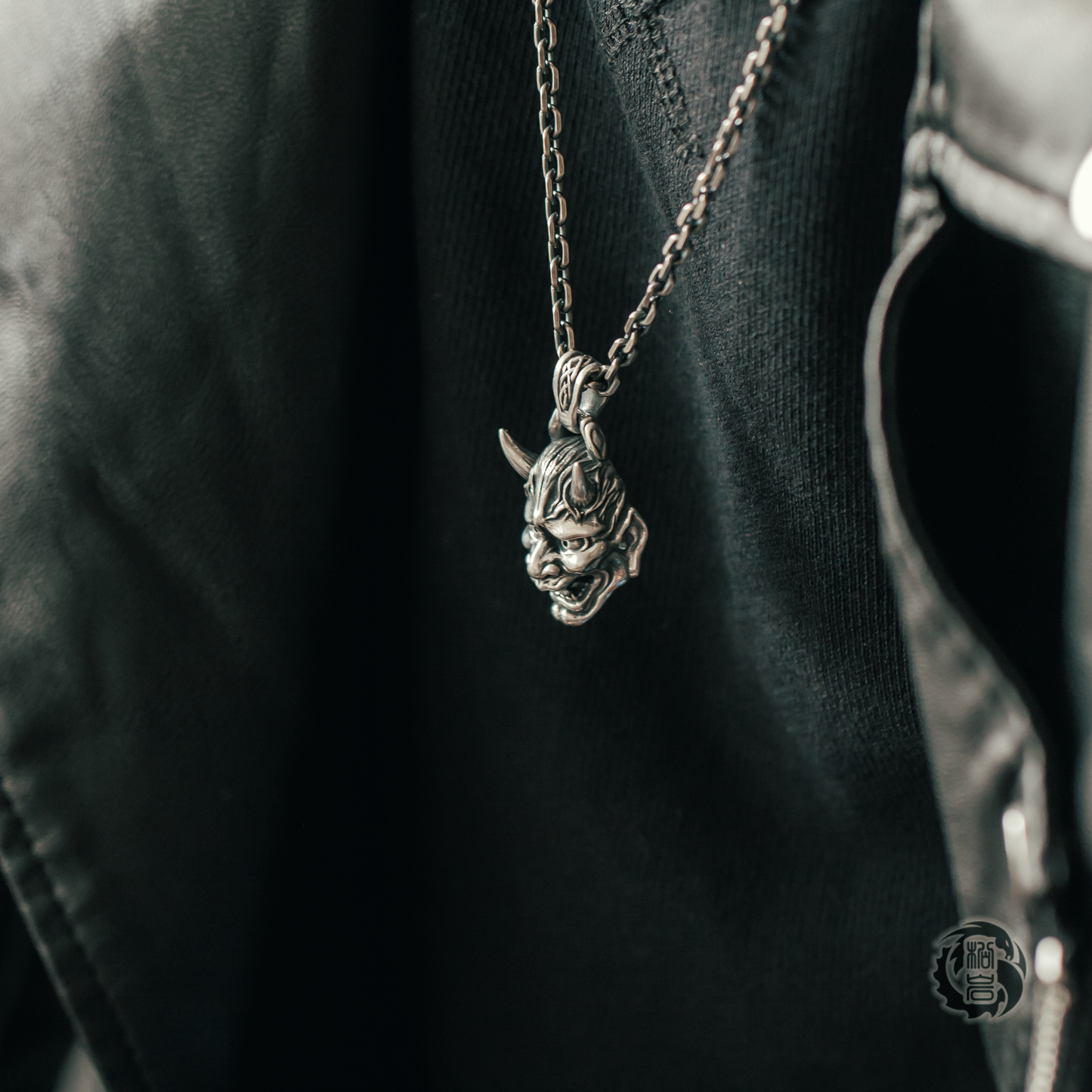 Hannya Silver Pendant