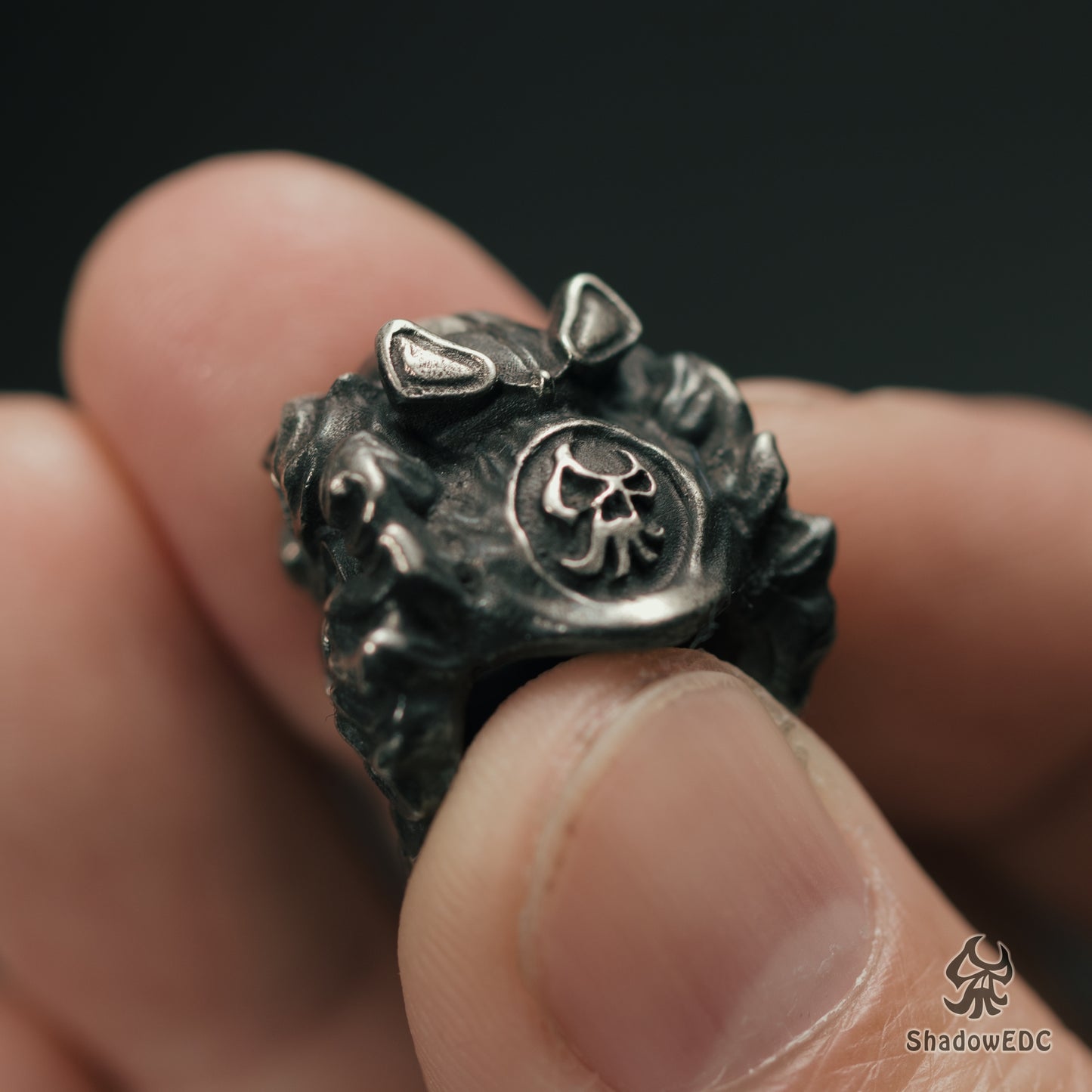 Zhong Kui Demon Queller Paracord Bead