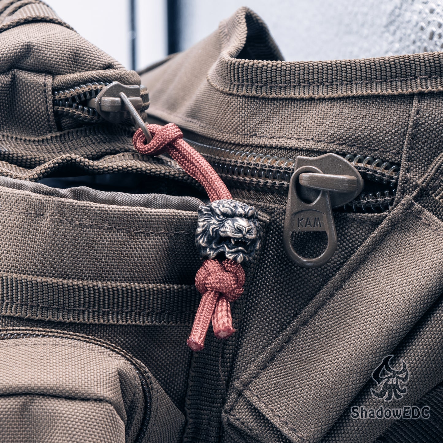 Tiger Paracord Bead