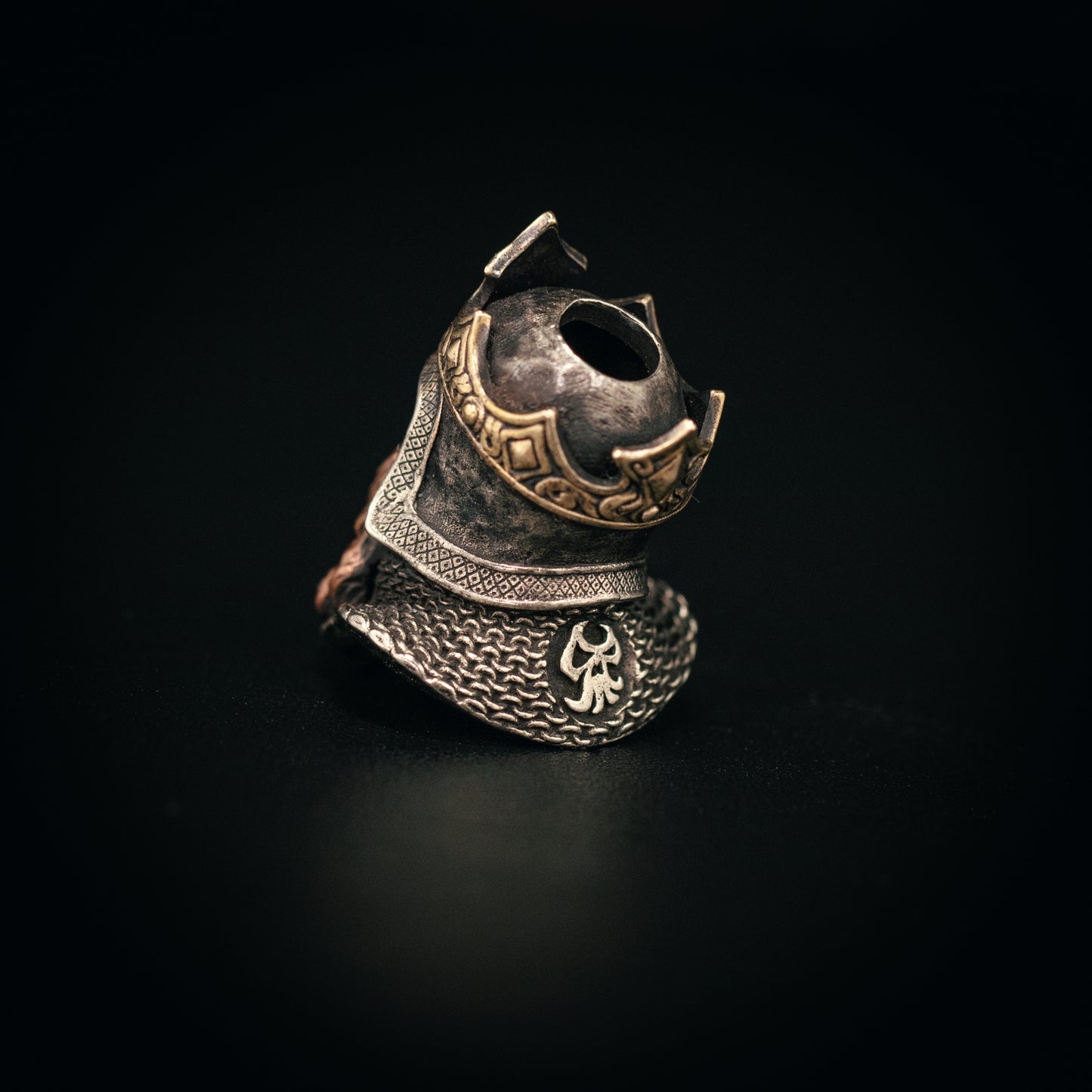 Viking Skeleton King Paracord Bead