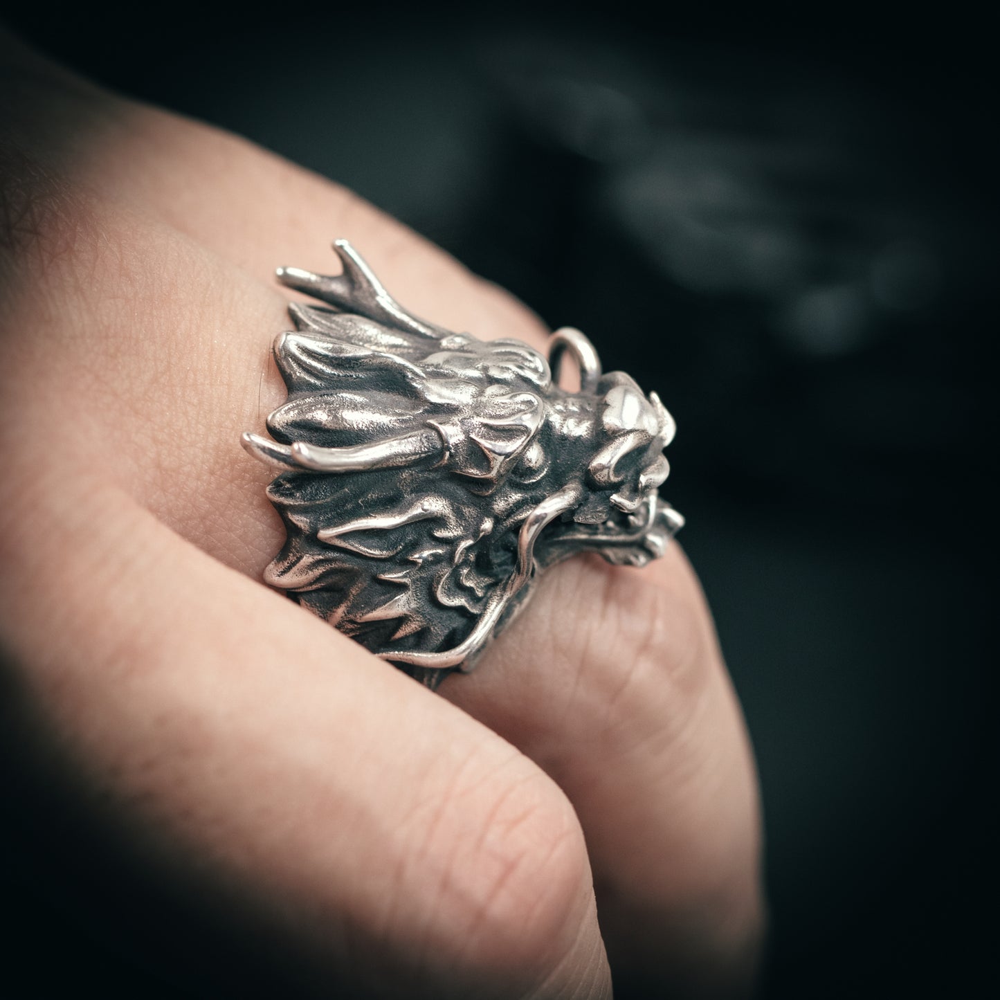 Dragon Silver Ring