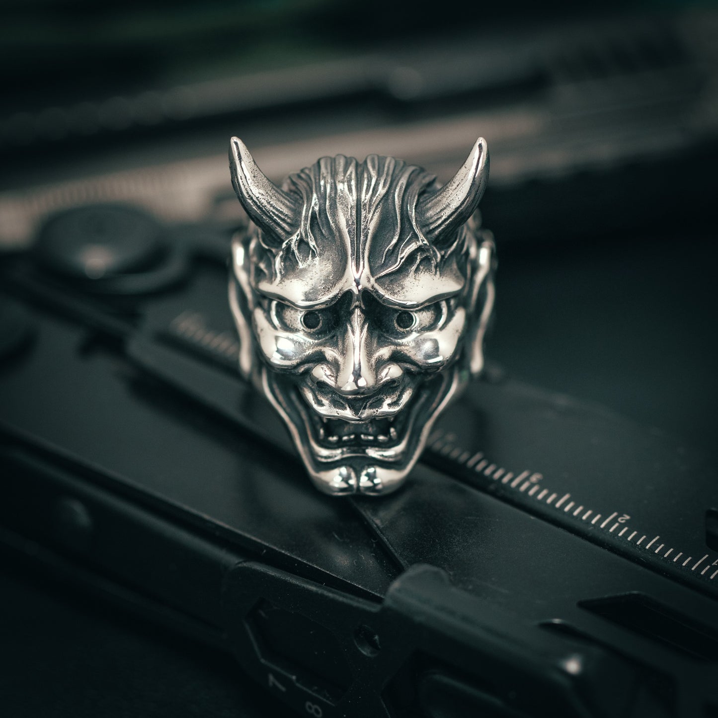 Hannya 925 Silver Ring 03