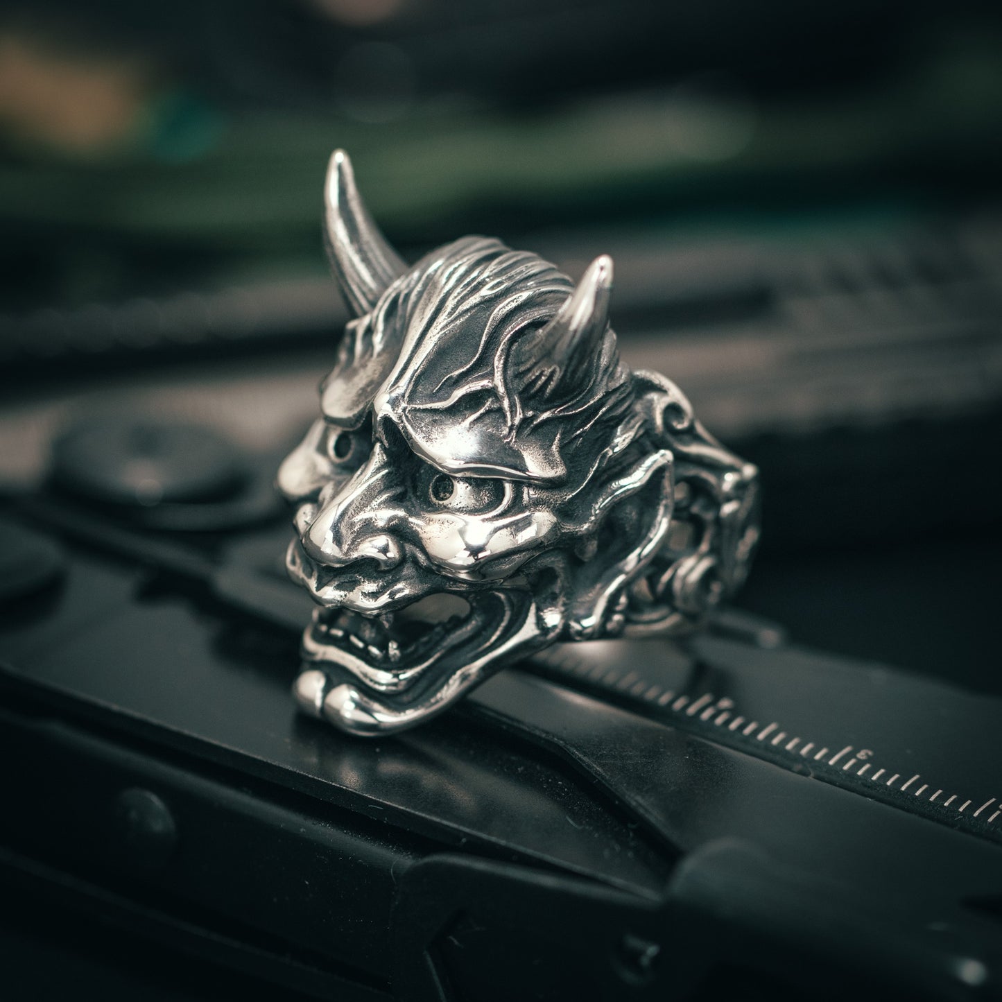 Hannya 925 Silver Ring 02