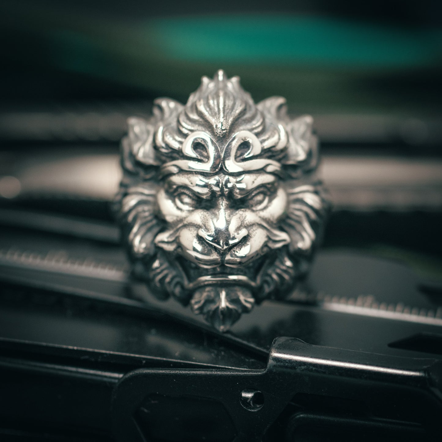Monkey King 925 Silver Ring 01