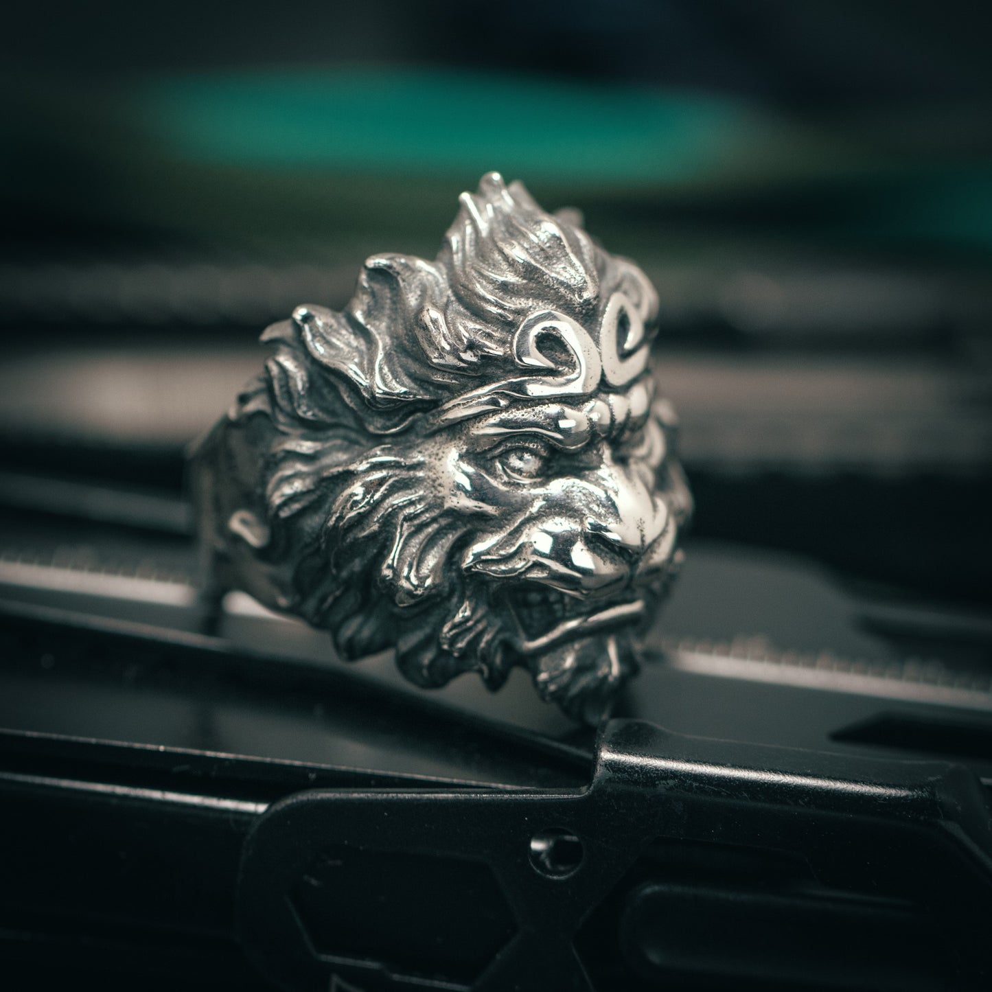 Monkey King 925 Silver Ring