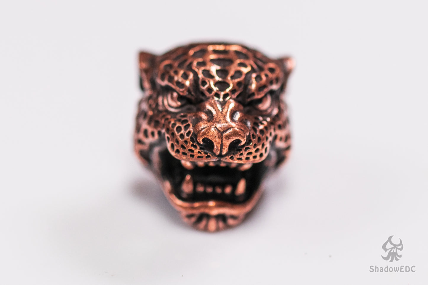 Leopard Paracord Bead for Knife, lanyard Pendants,custom beads,550 Paracord, Bracelet beads, and EDC Gears, ShadowEDC DIY Outdoor Survival Tool Accessories