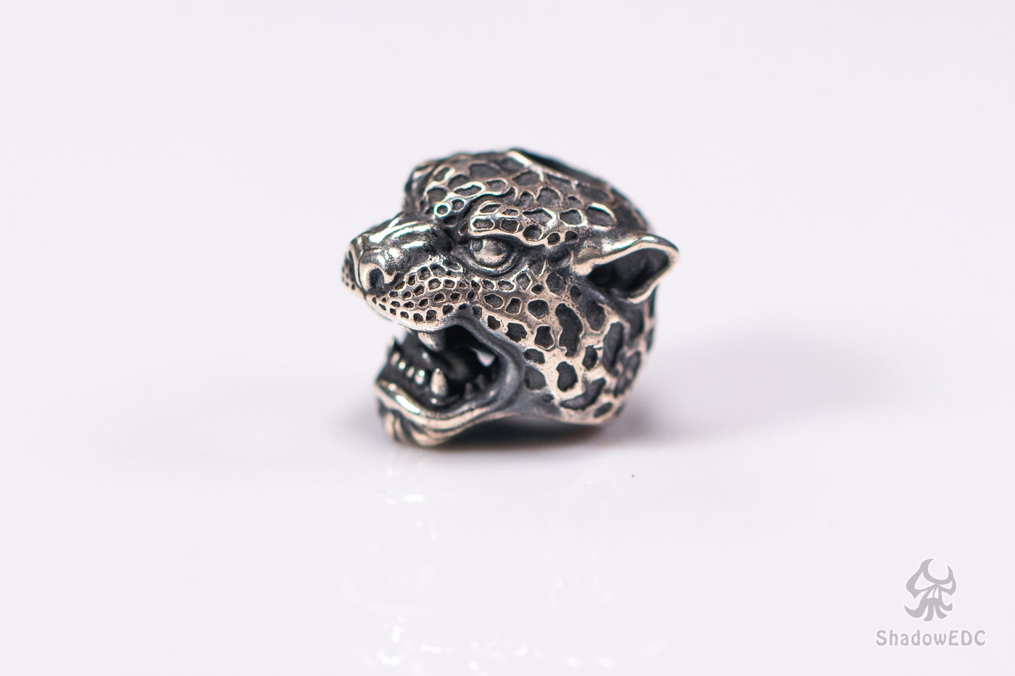 Leopard Paracord Bead for Knife, lanyard Pendants,custom beads,550 Paracord, Bracelet beads, and EDC Gears, ShadowEDC DIY Outdoor Survival Tool Accessories