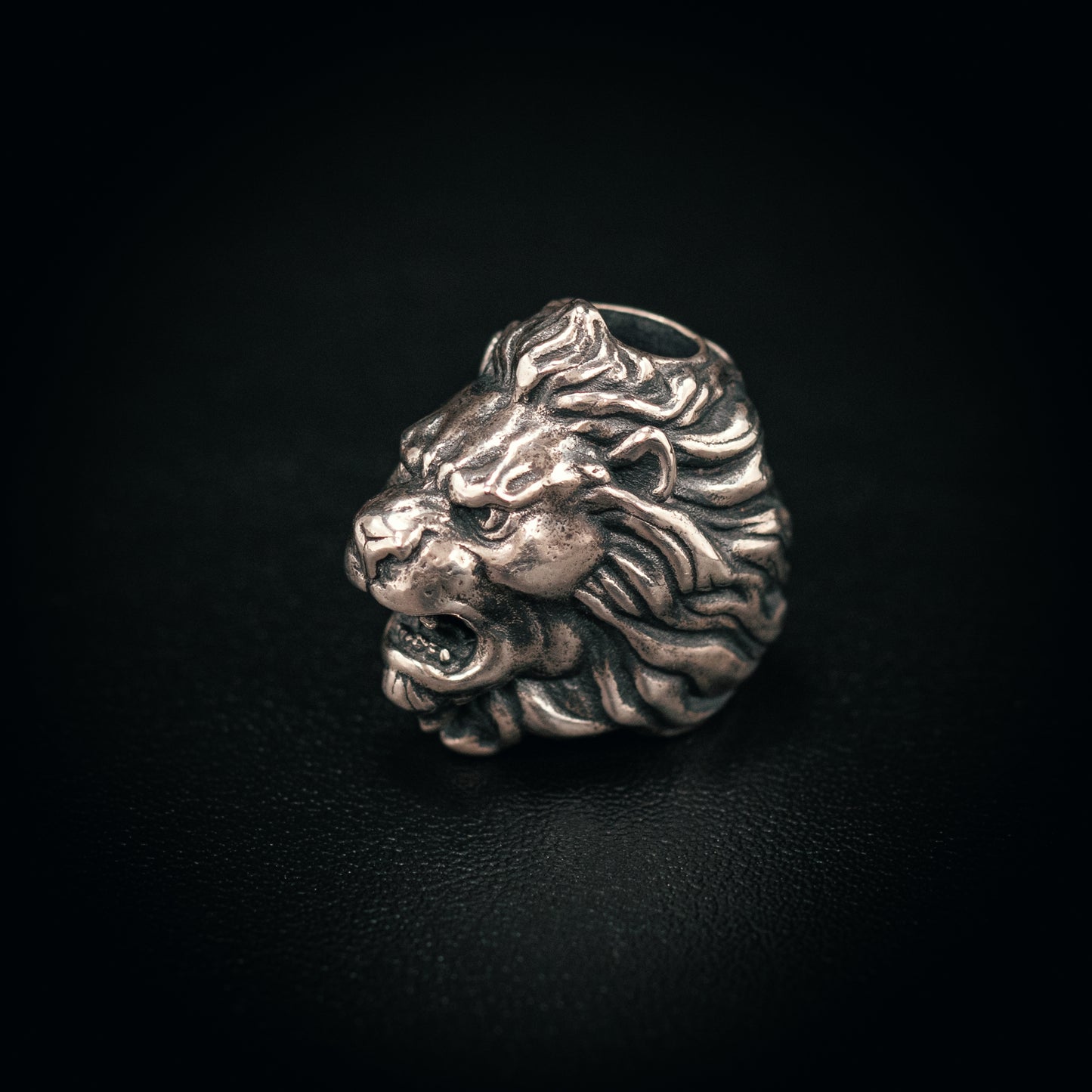 Lion Head Paracord Bead for Knife, lanyard Pendants,custom beads,550 Paracord, Bracelet beads, and EDC Gears, ShadowEDC DIY Outdoor Survival Tool Accessories