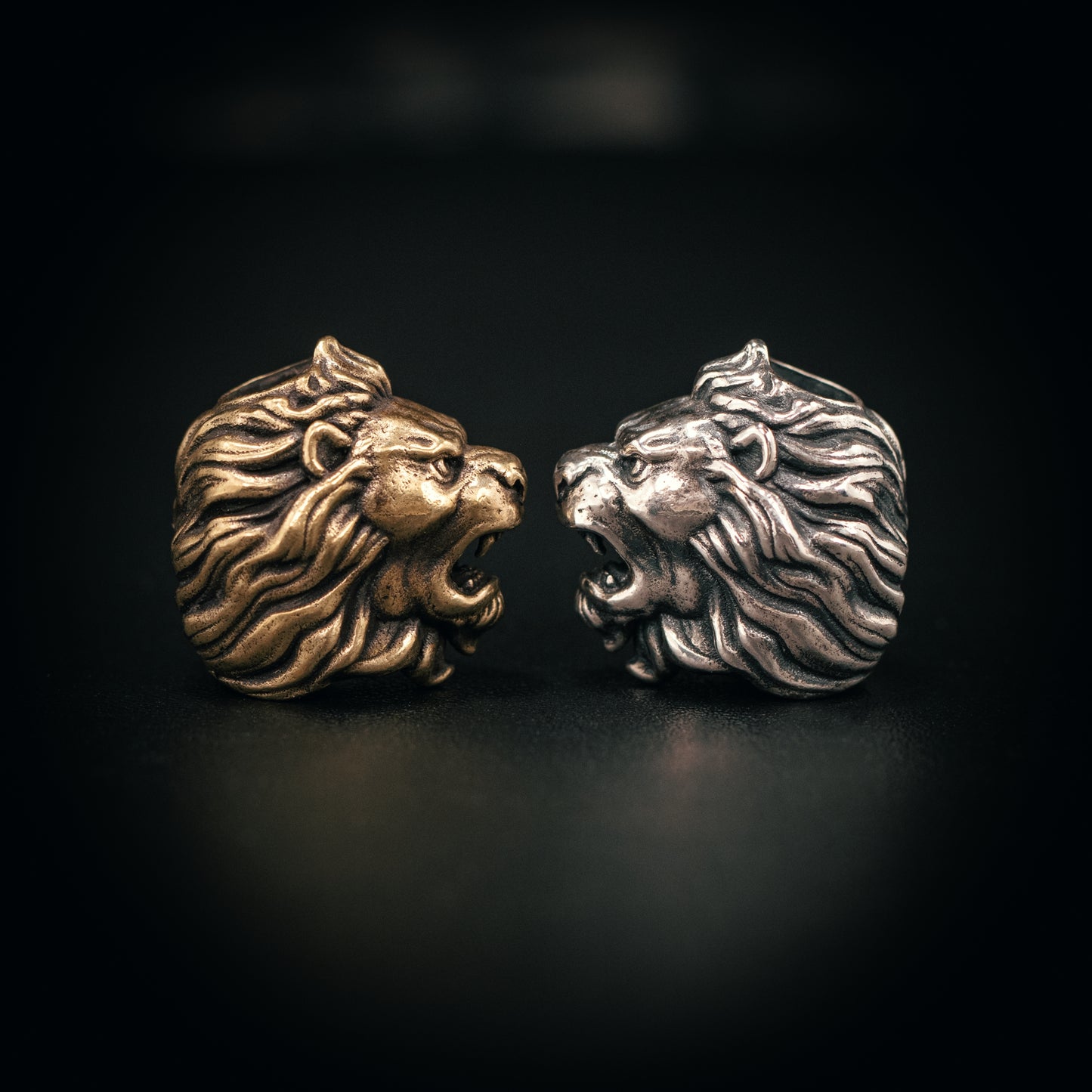 Lion Head Paracord Bead for Knife, lanyard Pendants,custom beads,550 Paracord, Bracelet beads, and EDC Gears, ShadowEDC DIY Outdoor Survival Tool Accessories