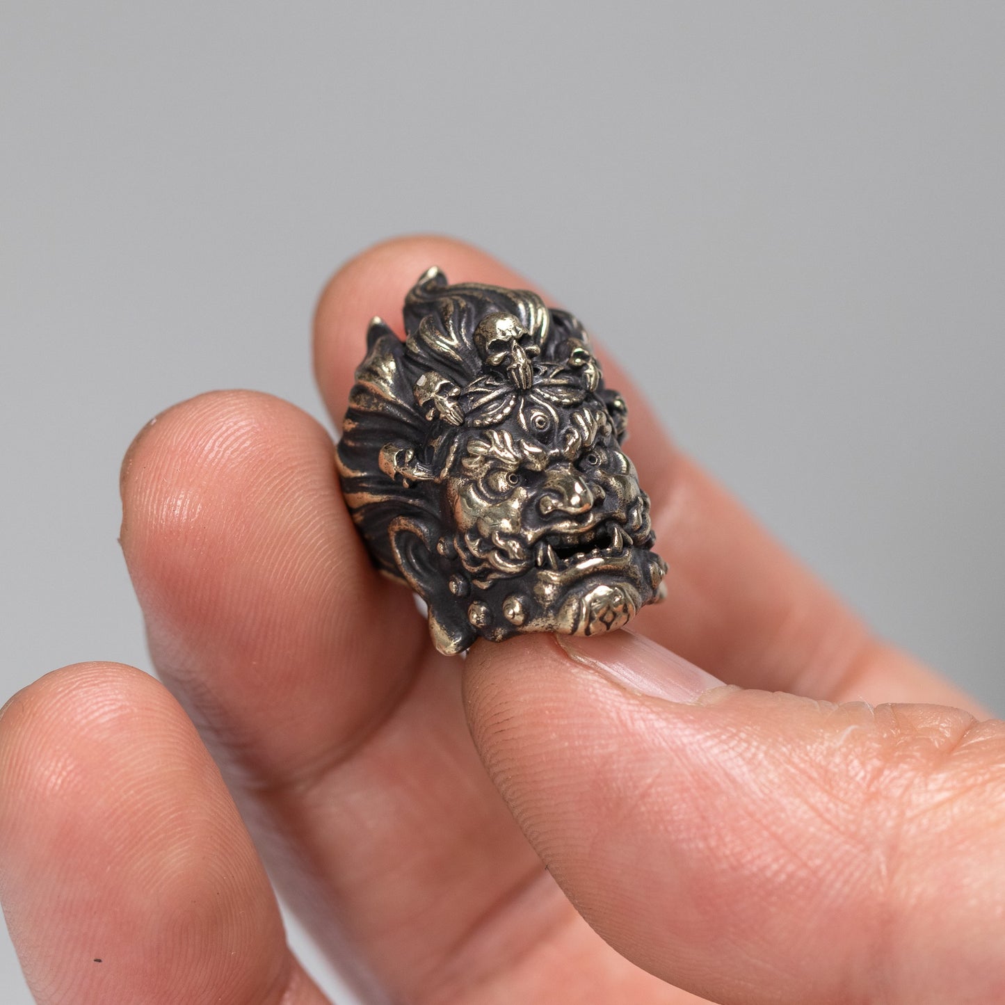Mahakala Paracord Bead for Knife, lanyard Pendants,custom beads,550 Paracord, Bracelet beads, and EDC Gears, ShadowEDC DIY Outdoor Survival Tool Accessories