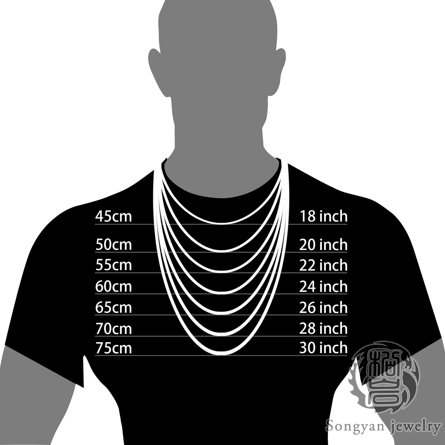 Silver Necklace Chain 5.2mm