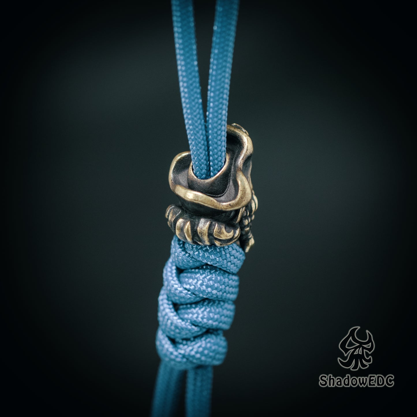 Pirate Paracord Bead for Knife, lanyard Pendants,custom beads,550 Paracord, Bracelet beads, and EDC Gears, ShadowEDC DIY Outdoor Survival Tool Accessories