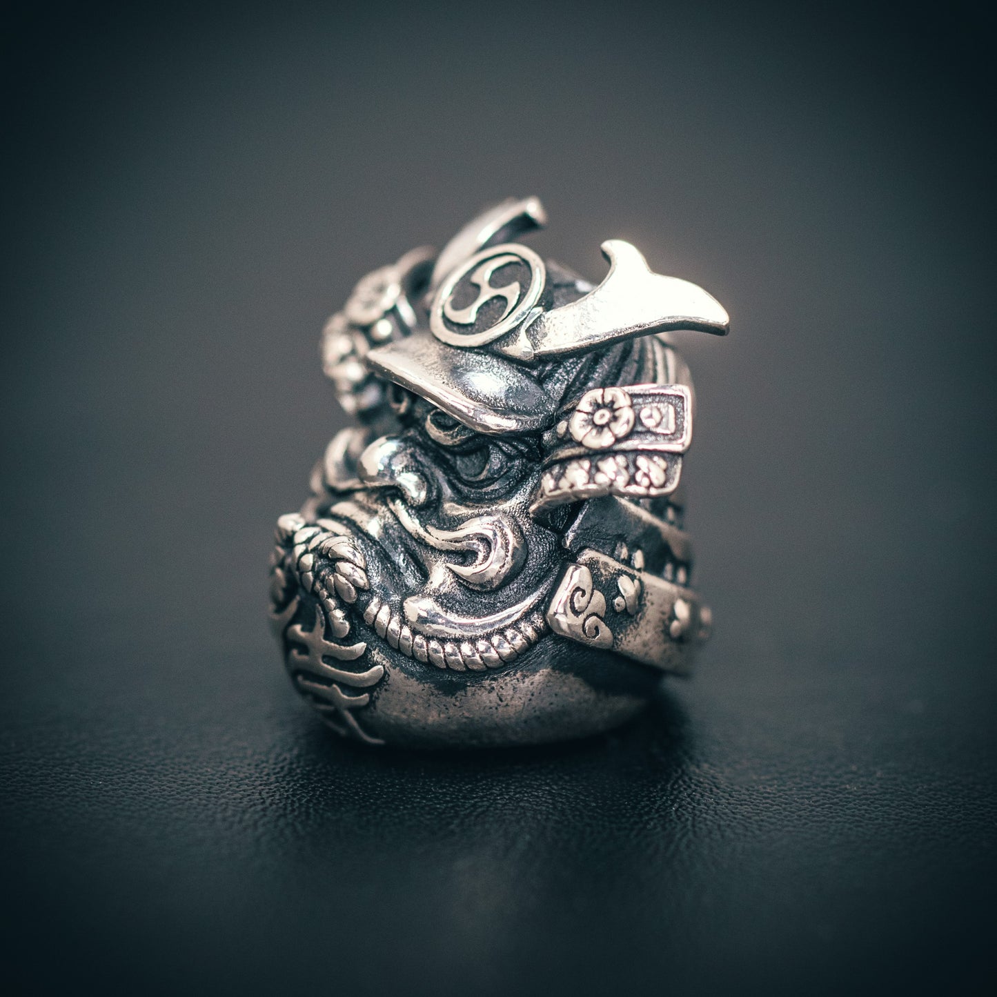 Samurai Daruma Paracord Bead for Knife, lanyard Pendants,custom beads,550 Paracord, Bracelet beads, and EDC Gears, ShadowEDC DIY Outdoor Survival Tool Accessories