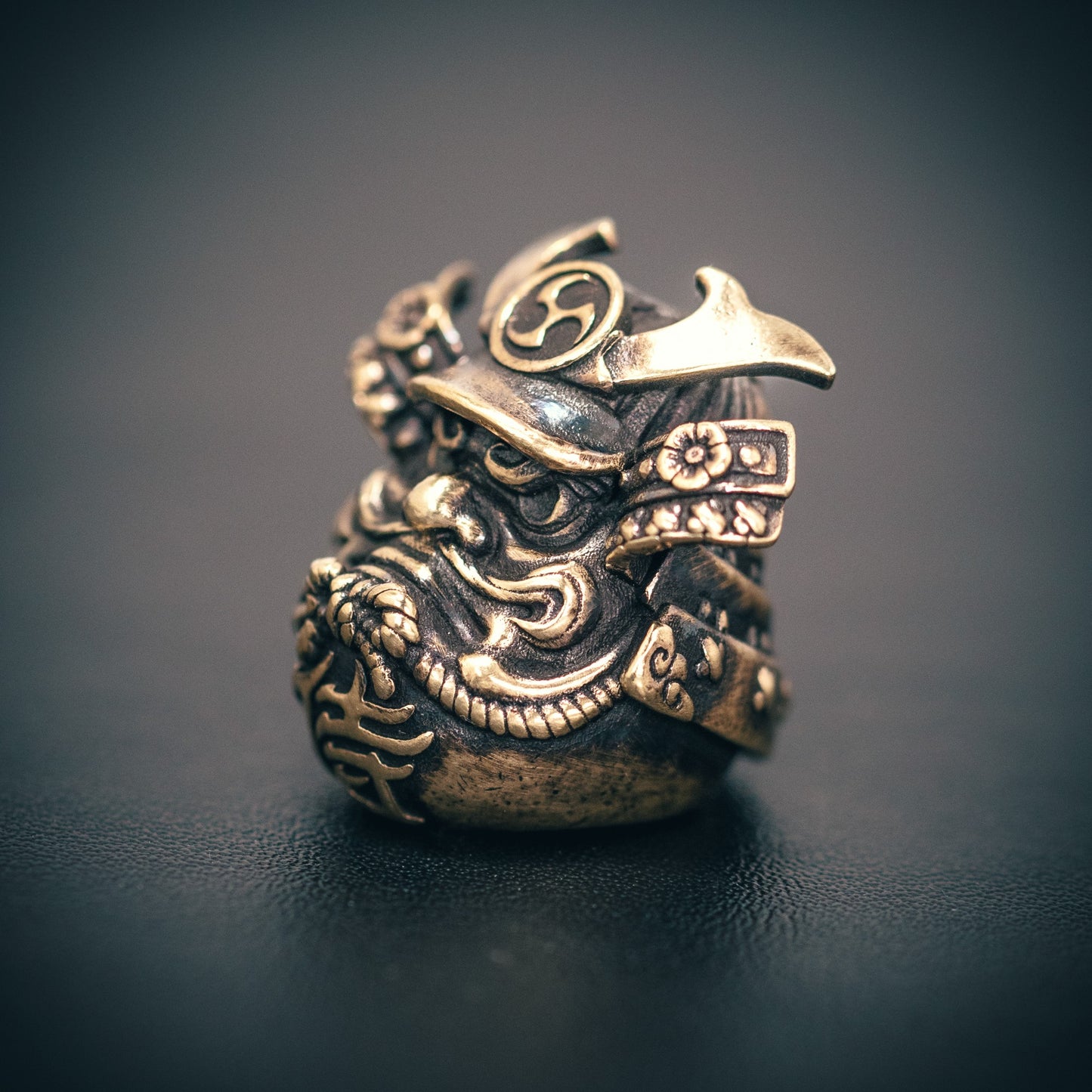 Samurai Daruma Paracord Bead for Knife, lanyard Pendants,custom beads,550 Paracord, Bracelet beads, and EDC Gears, ShadowEDC DIY Outdoor Survival Tool Accessories