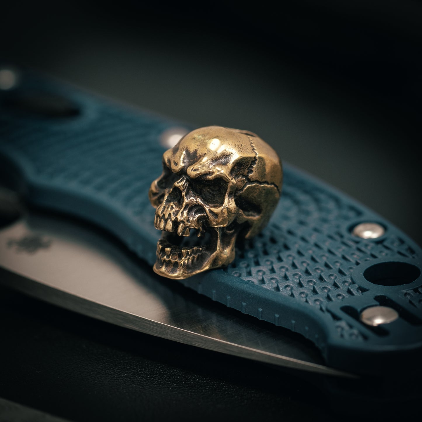 Skull Paracord Bead for Knife, lanyard Pendants,custom beads,550 Paracord, Bracelet beads, and EDC Gears, ShadowEDC DIY Outdoor Survival Tool Accessories