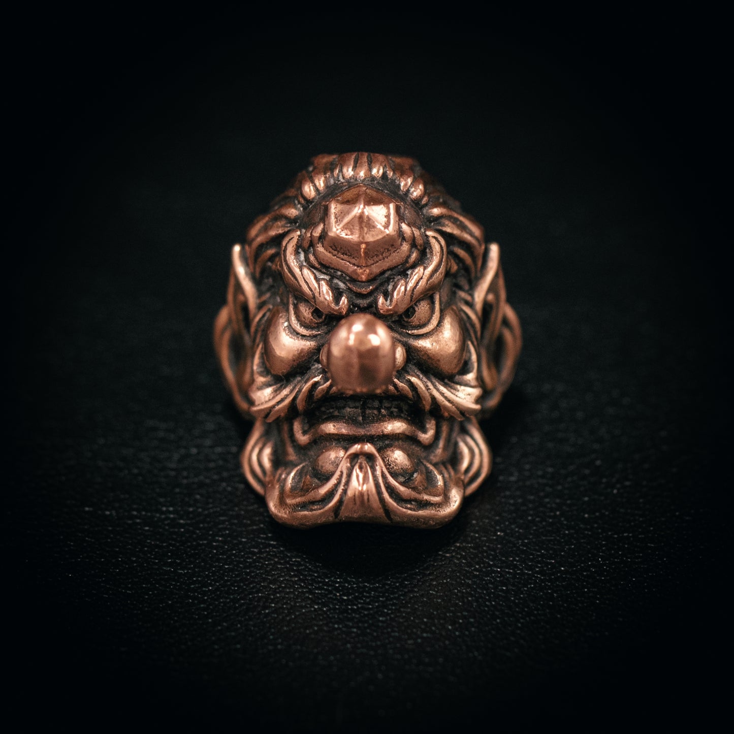 Tengu 天狗 てんぐ Paracord Bead for Knife, lanyard Pendants,custom beads,550 Paracord, Bracelet beads, and EDC Gears, ShadowEDC DIY Outdoor Survival Tool Accessories