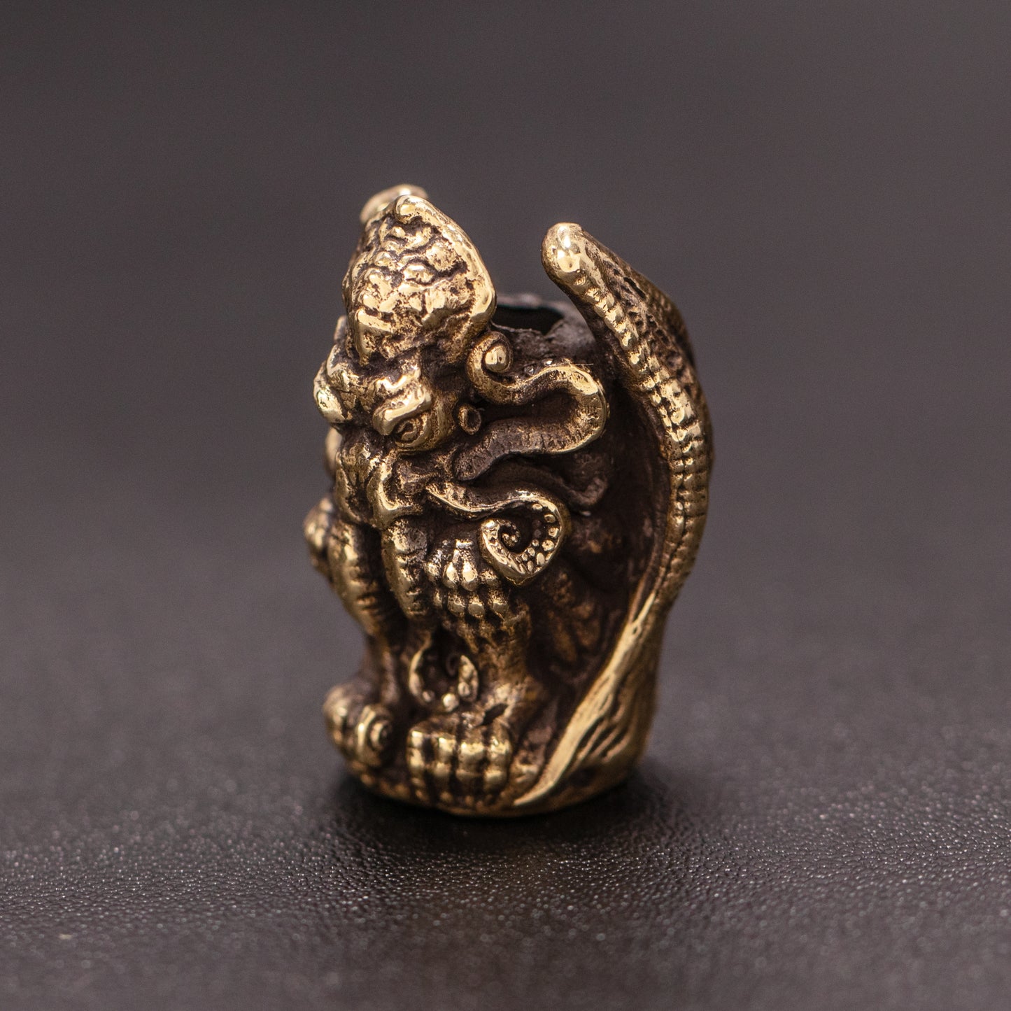 The Myth of Cthulhu Octopus Paracord Bead for Knife, lanyard Pendants,custom beads,550 Paracord, Bracelet beads, and EDC Gears, ShadowEDC DIY Outdoor Survival Tool Accessories