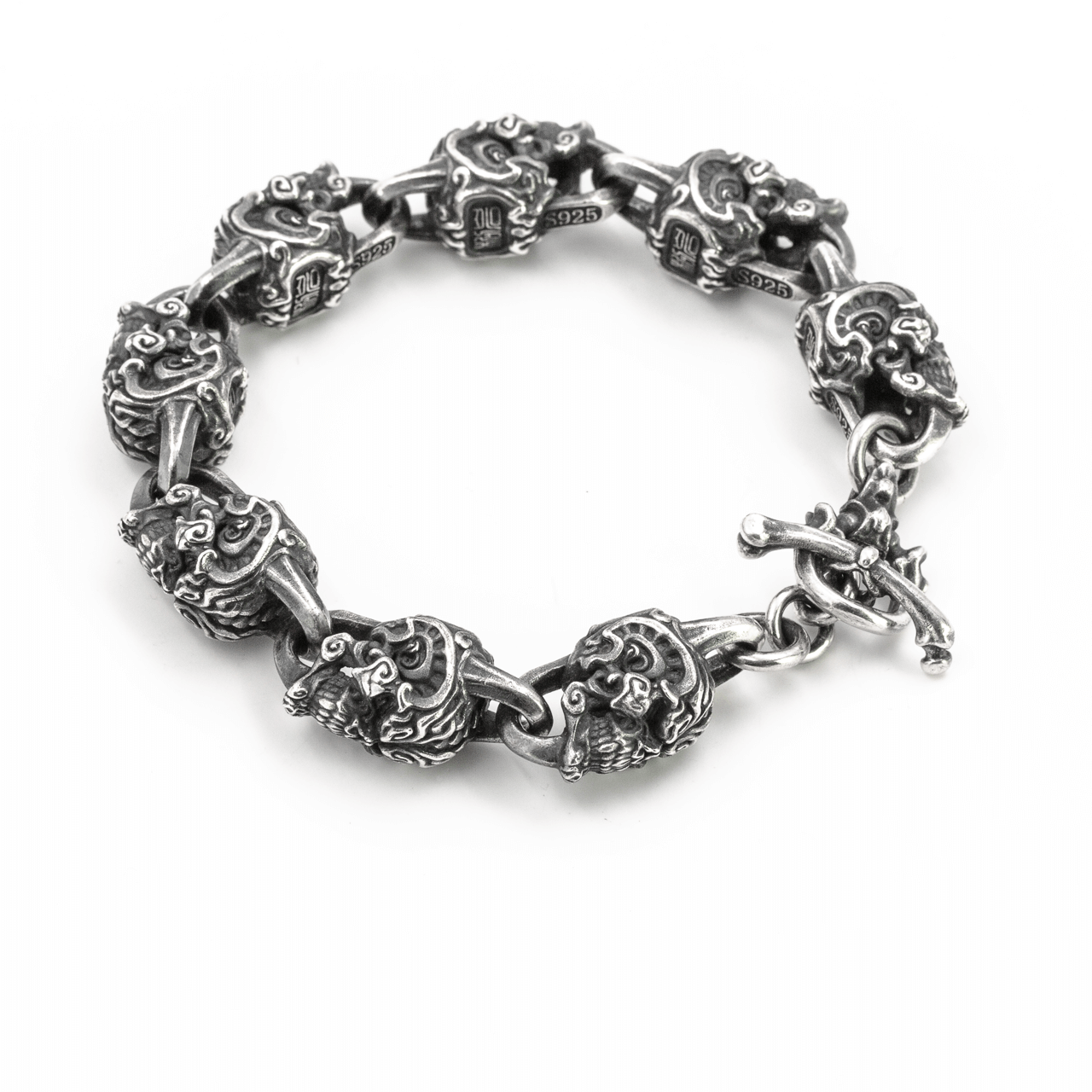Skull Silver Bracelet