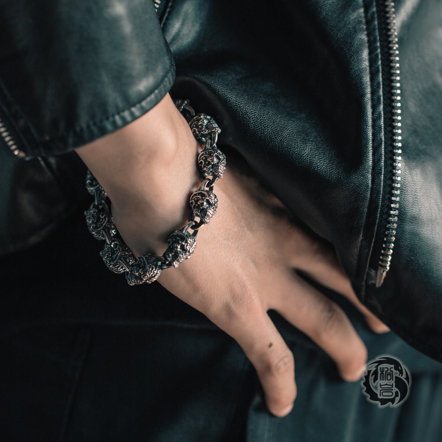 Skull Silver Bracelet