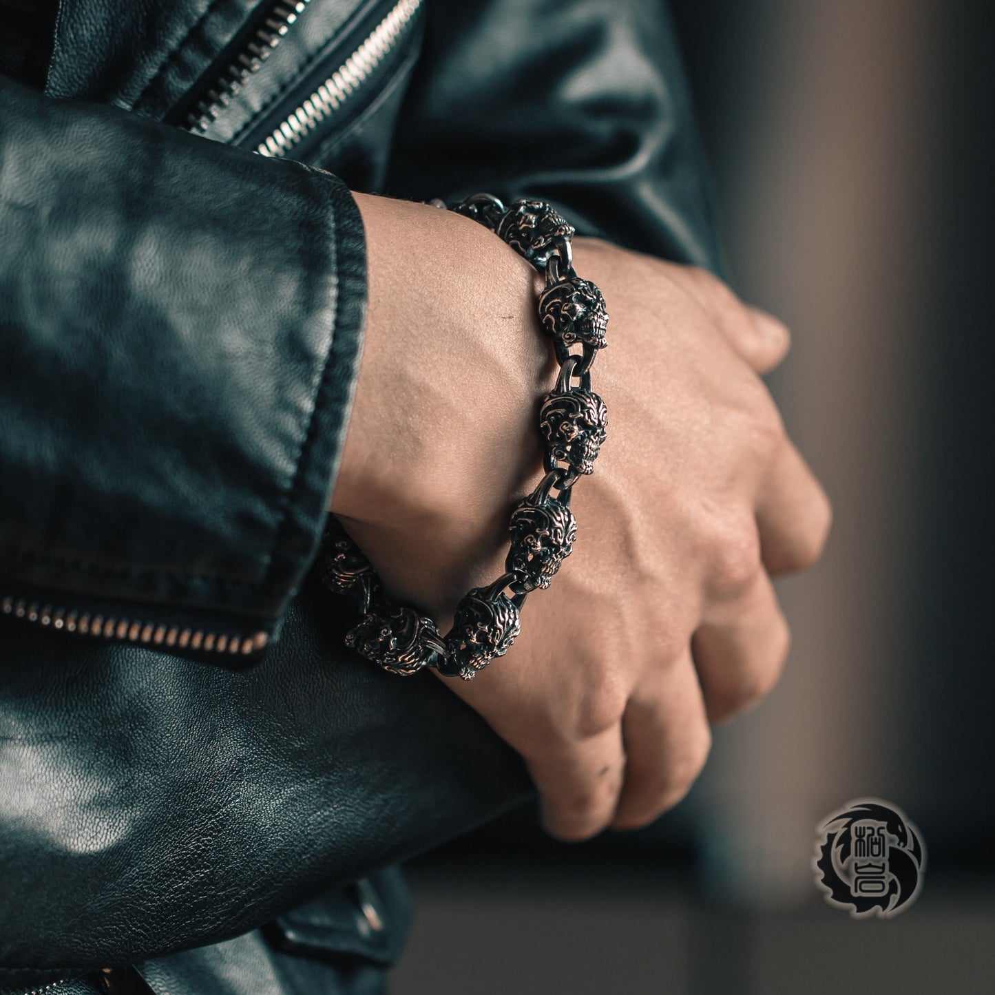 Skull Silver Bracelet