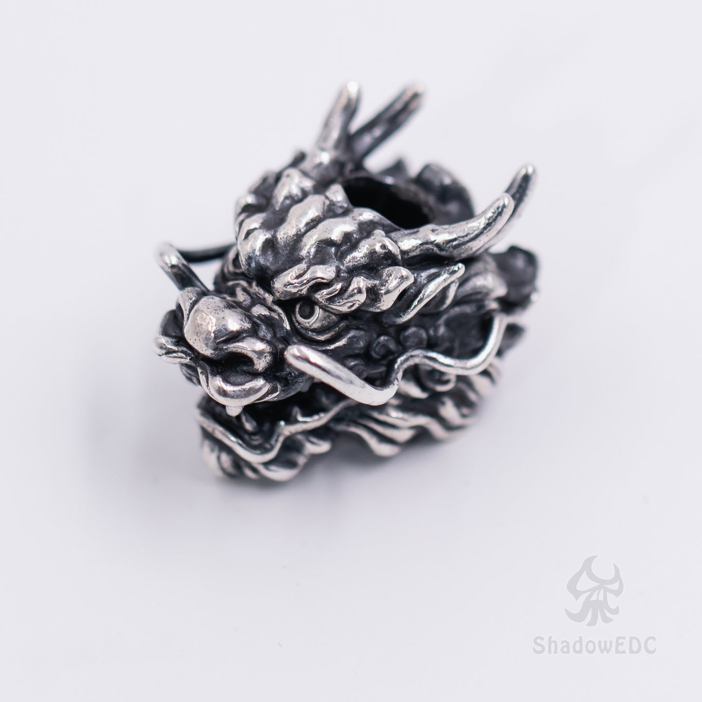 Chinese Dragon Paracord Bead for Knife, lanyard Pendants，custom beads，550 Paracord， Bracelet beads, and EDC Gears, ShadowEDC DIY Outdoor Survival Tool Accessories 
