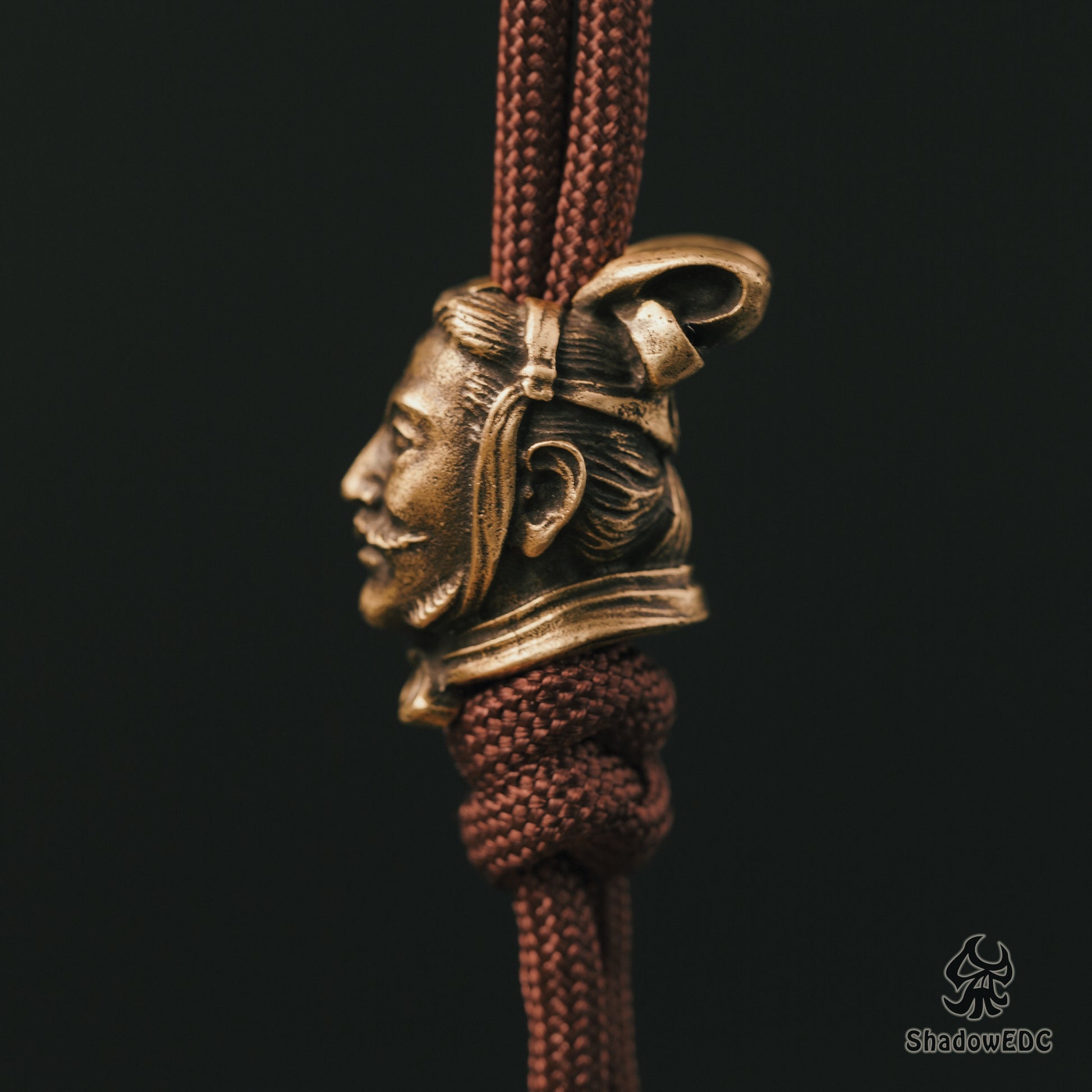 Chinese terracotta army Paracord Bead for Knife, lanyard Pendants，custom beads，550 Paracord， Bracelet beads, and EDC Gears, ShadowEDC DIY Outdoor Survival Tool Accessories 