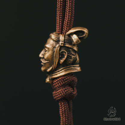 Chinese terracotta army Paracord Bead for Knife, lanyard Pendants，custom beads，550 Paracord， Bracelet beads, and EDC Gears, ShadowEDC DIY Outdoor Survival Tool Accessories 