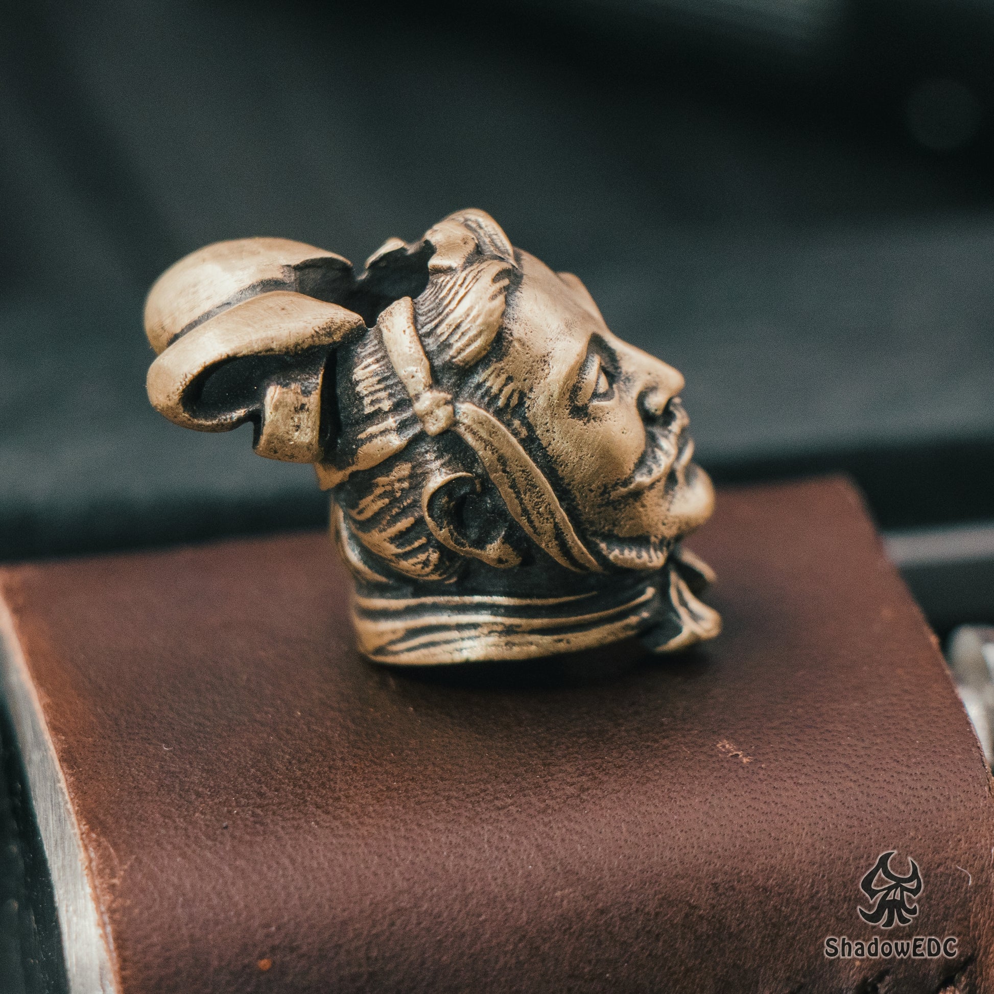 Chinese terracotta army Paracord Bead for Knife, lanyard Pendants，custom beads，550 Paracord， Bracelet beads, and EDC Gears, ShadowEDC DIY Outdoor Survival Tool Accessories 