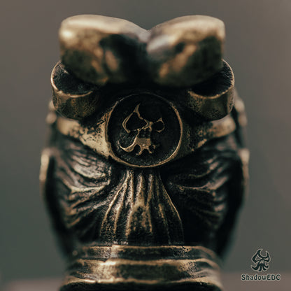 Chinese terracotta army Paracord Bead for Knife, lanyard Pendants，custom beads，550 Paracord， Bracelet beads, and EDC Gears, ShadowEDC DIY Outdoor Survival Tool Accessories 
