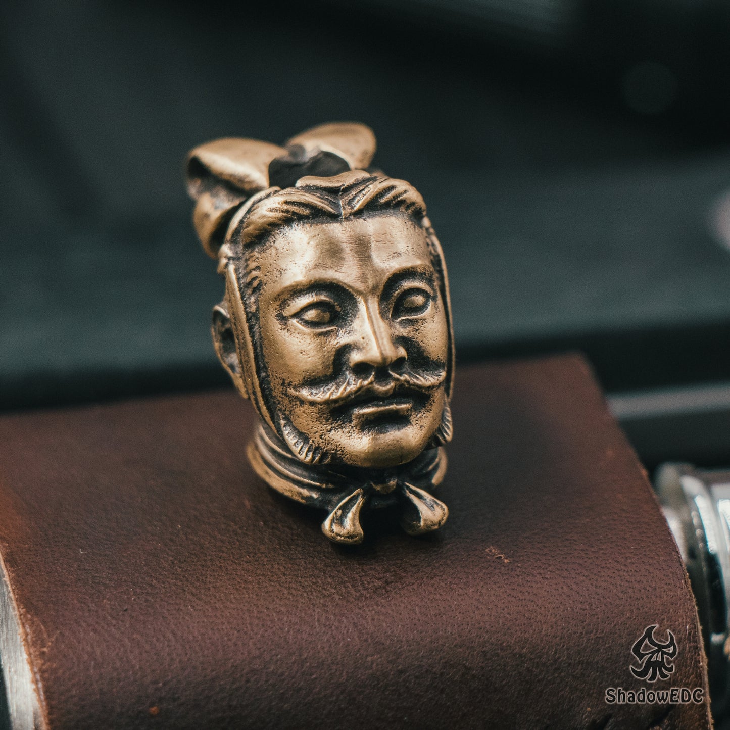 Chinese terracotta army Paracord Bead for Knife, lanyard Pendants，custom beads，550 Paracord， Bracelet beads, and EDC Gears, ShadowEDC DIY Outdoor Survival Tool Accessories 