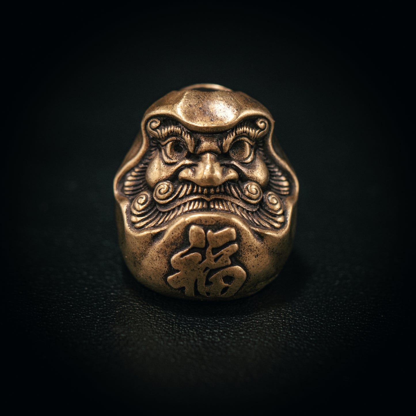 Daruma 达摩 だるま Paracord Bead for Knife, lanyard Pendants，custom beads，550 Paracord， Bracelet beads, and EDC Gears, ShadowEDC DIY Outdoor Survival Tool Accessories 