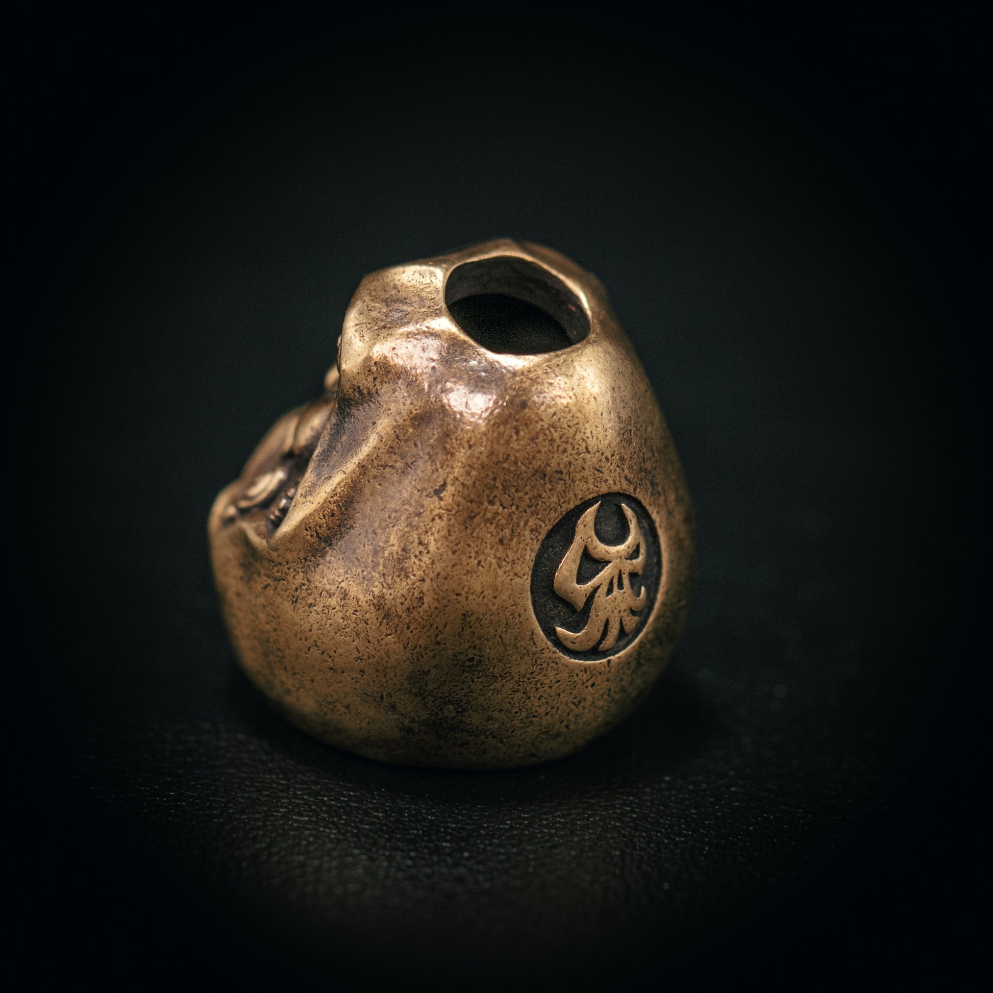 Daruma 达摩 だるま Paracord Bead for Knife, lanyard Pendants，custom beads，550 Paracord， Bracelet beads, and EDC Gears, ShadowEDC DIY Outdoor Survival Tool Accessories 