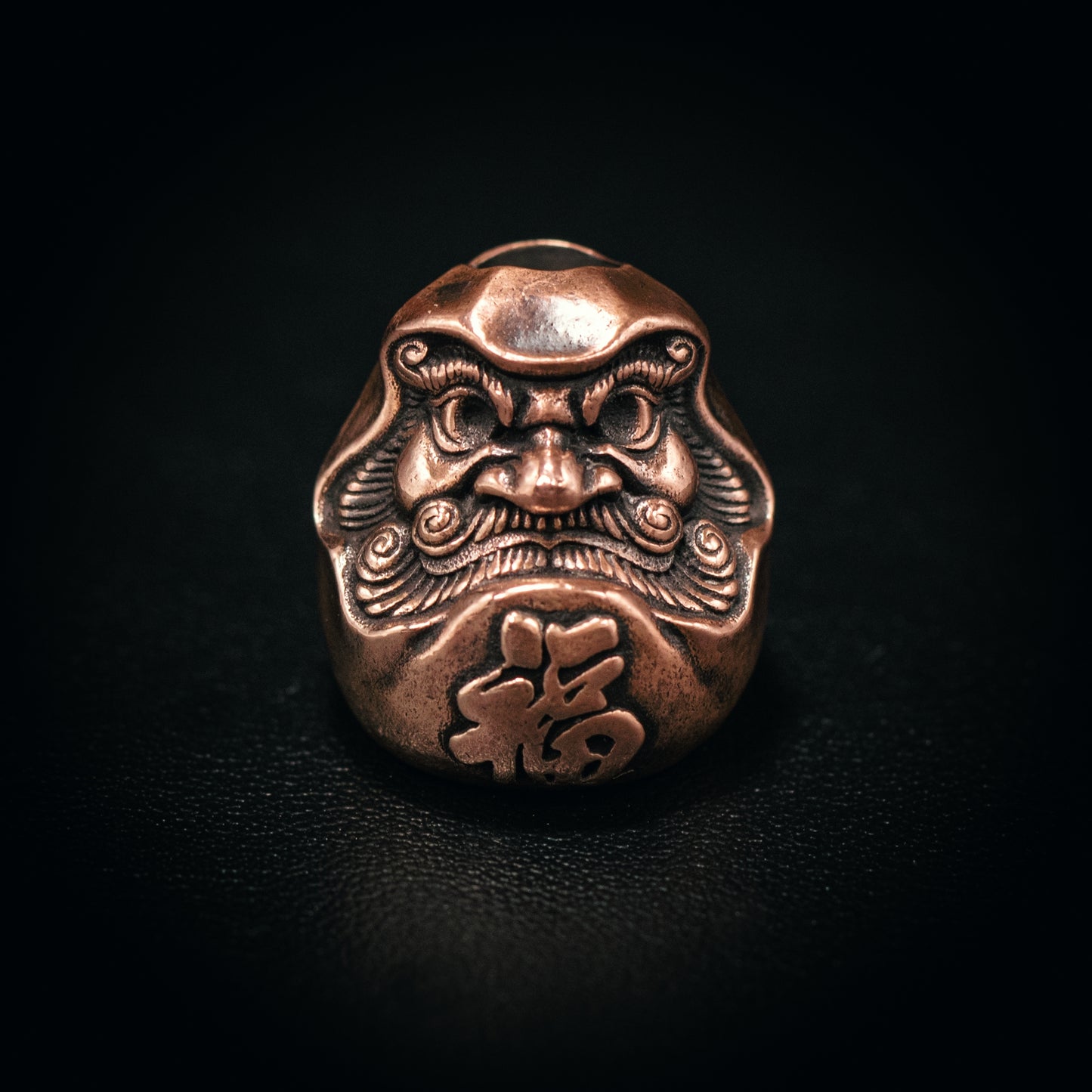 Daruma 达摩 だるま Paracord Bead for Knife, lanyard Pendants，custom beads，550 Paracord， Bracelet beads, and EDC Gears, ShadowEDC DIY Outdoor Survival Tool Accessories 