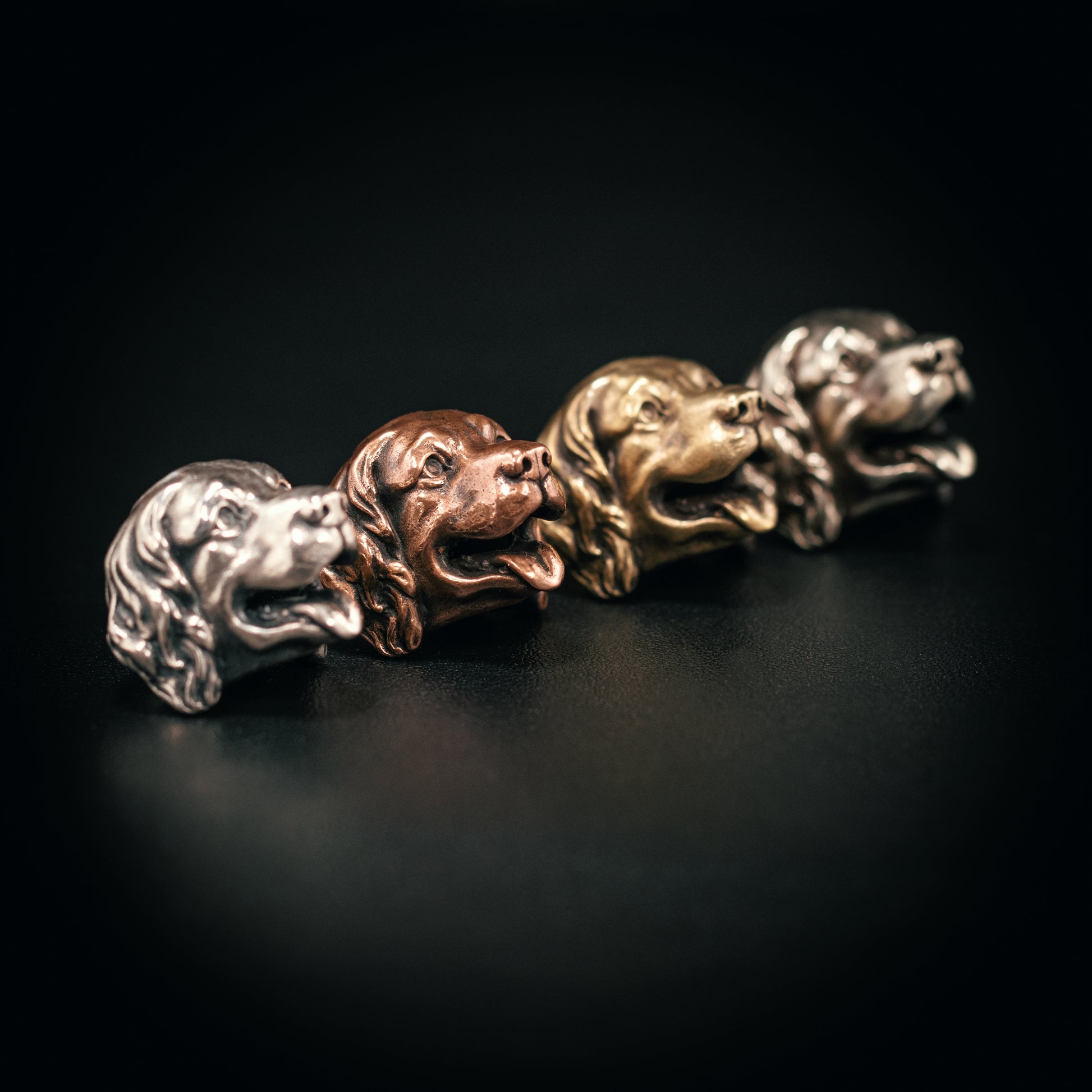 Golden Retriever Dog Paracord Bead for Knife, lanyard Pendants，custom beads，550 Paracord， Bracelet beads, and EDC Gears, ShadowEDC DIY Outdoor Survival Tool Accessories 